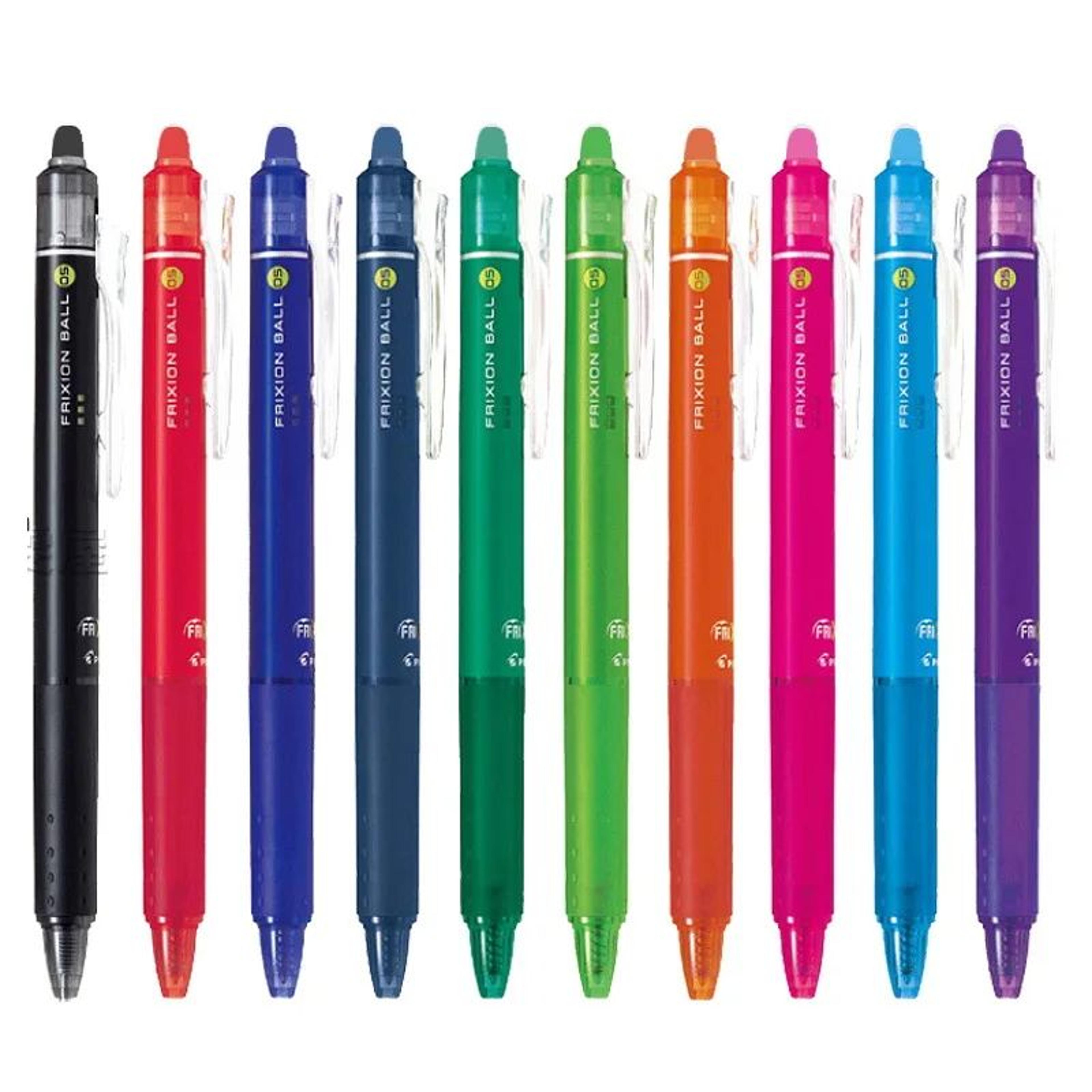 pilot frixion erasable gel pen refill – smooth writing 0.5mm / 0.7mm erasable gel pen refill for frixion ball knock