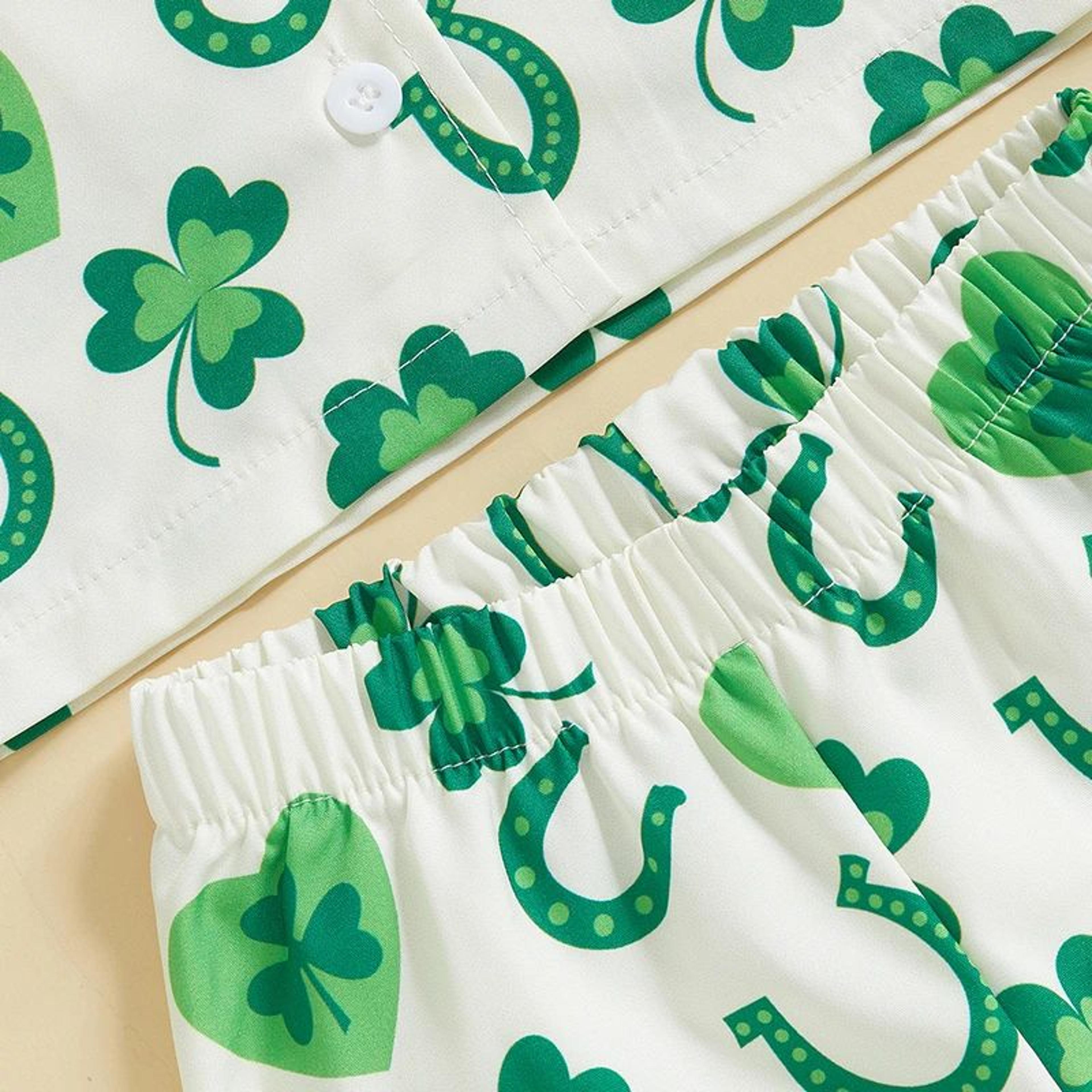 irish charm infant & toddler 2-piece baby pajama set