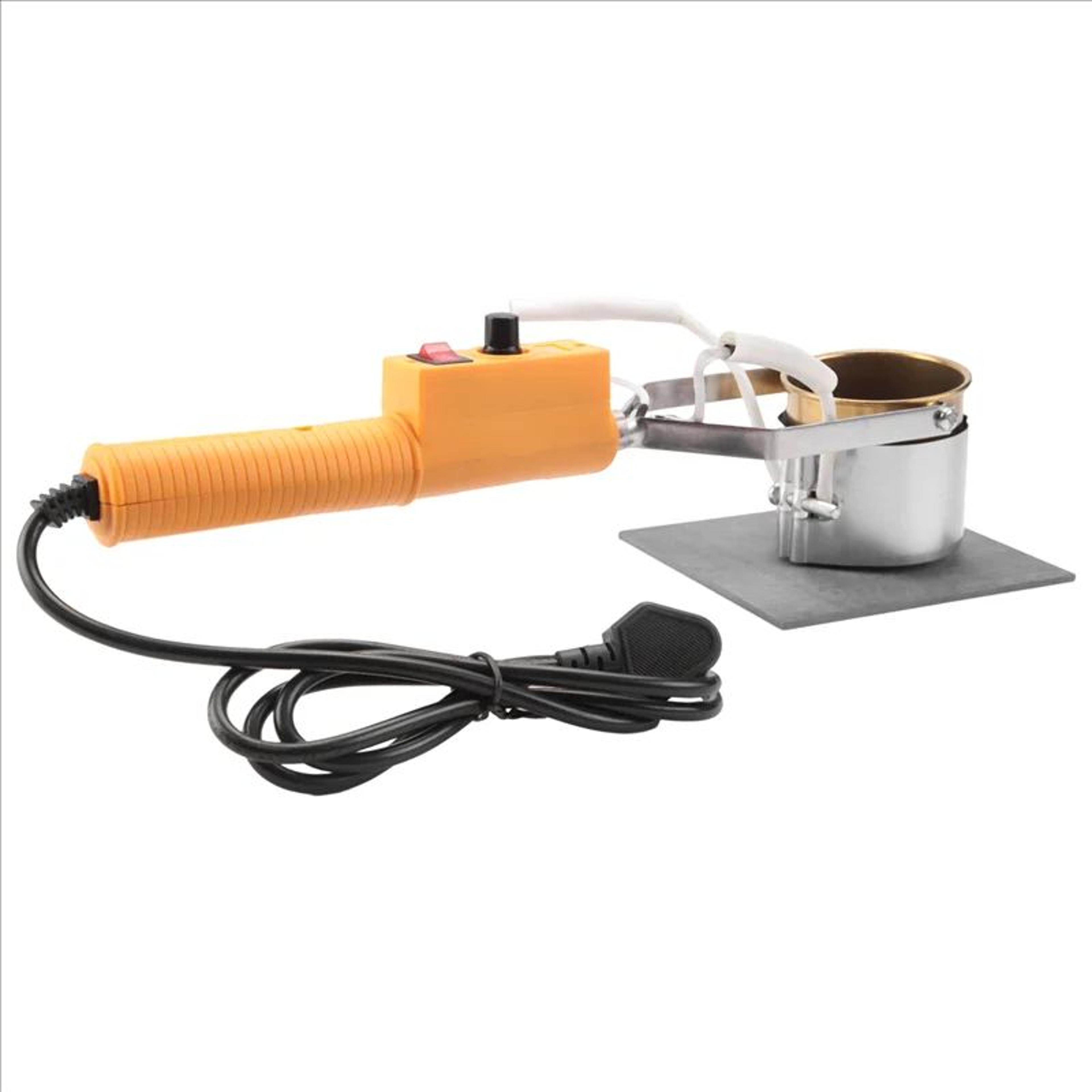 procast electric lead melting pot for fishing weight molds and diy metal casting