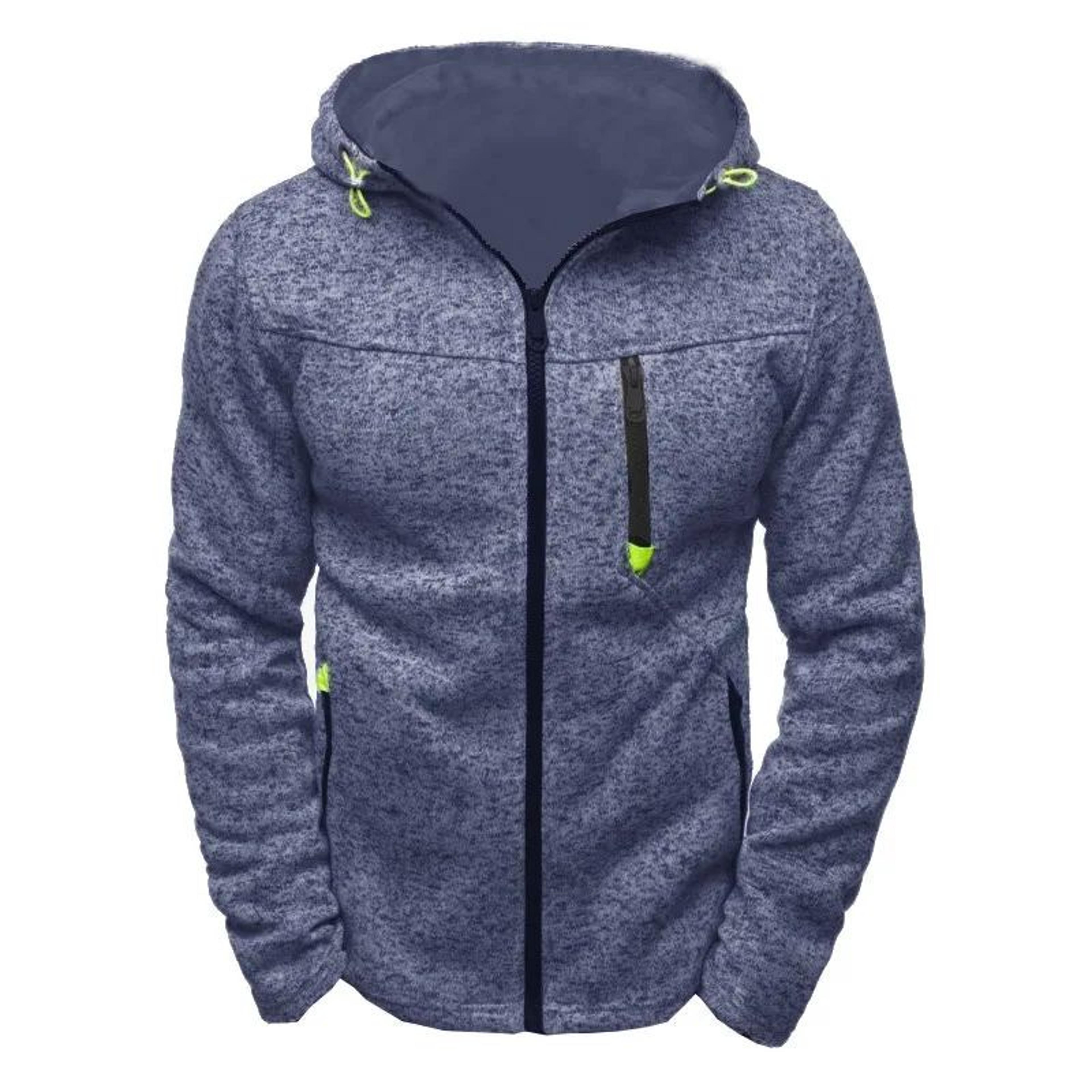 mrmt jacquard fleece mens pullover hoodie – warm casual hooded sweatshirt