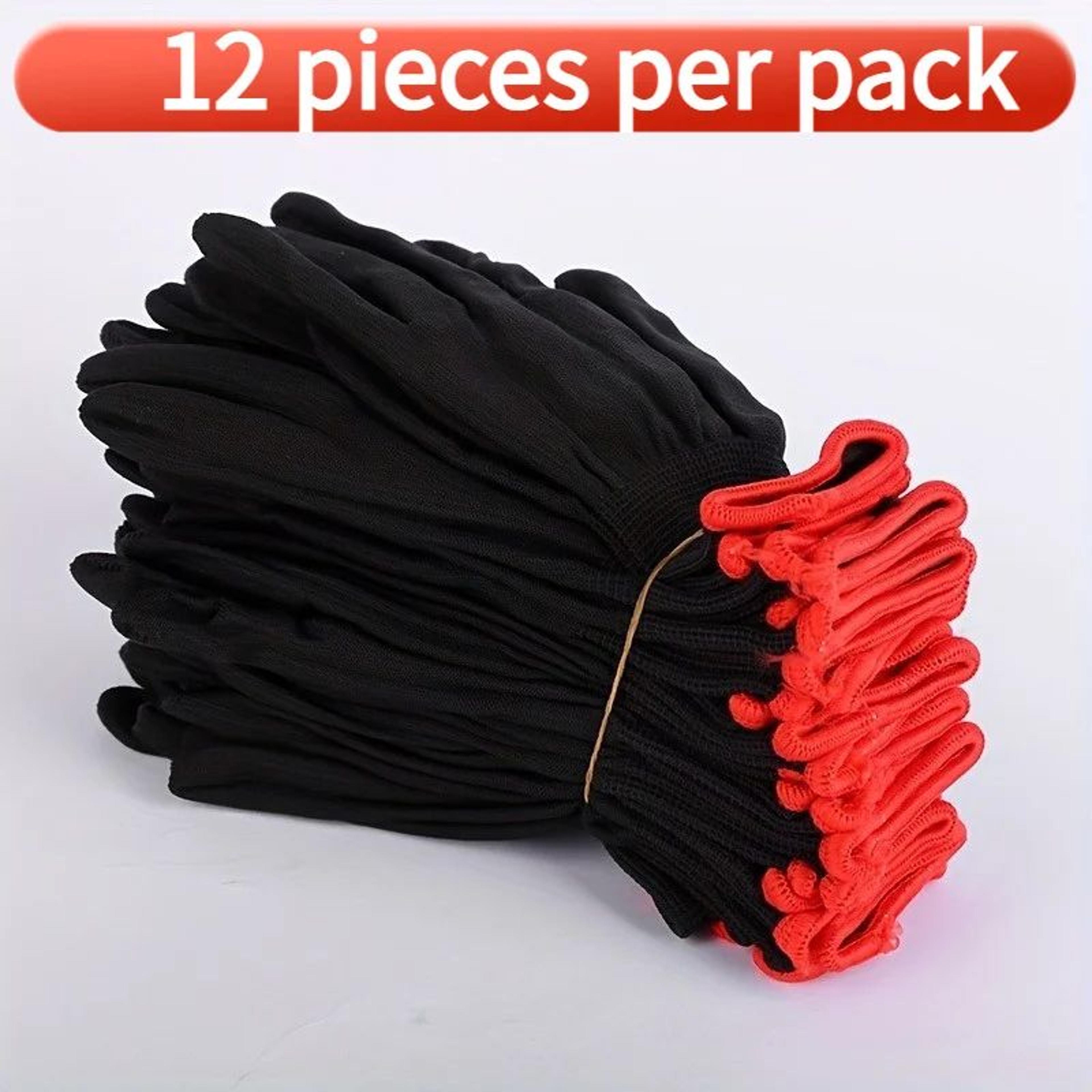 breathable nylon gardening gloves – lightweight work gloves for digging & planting comfort