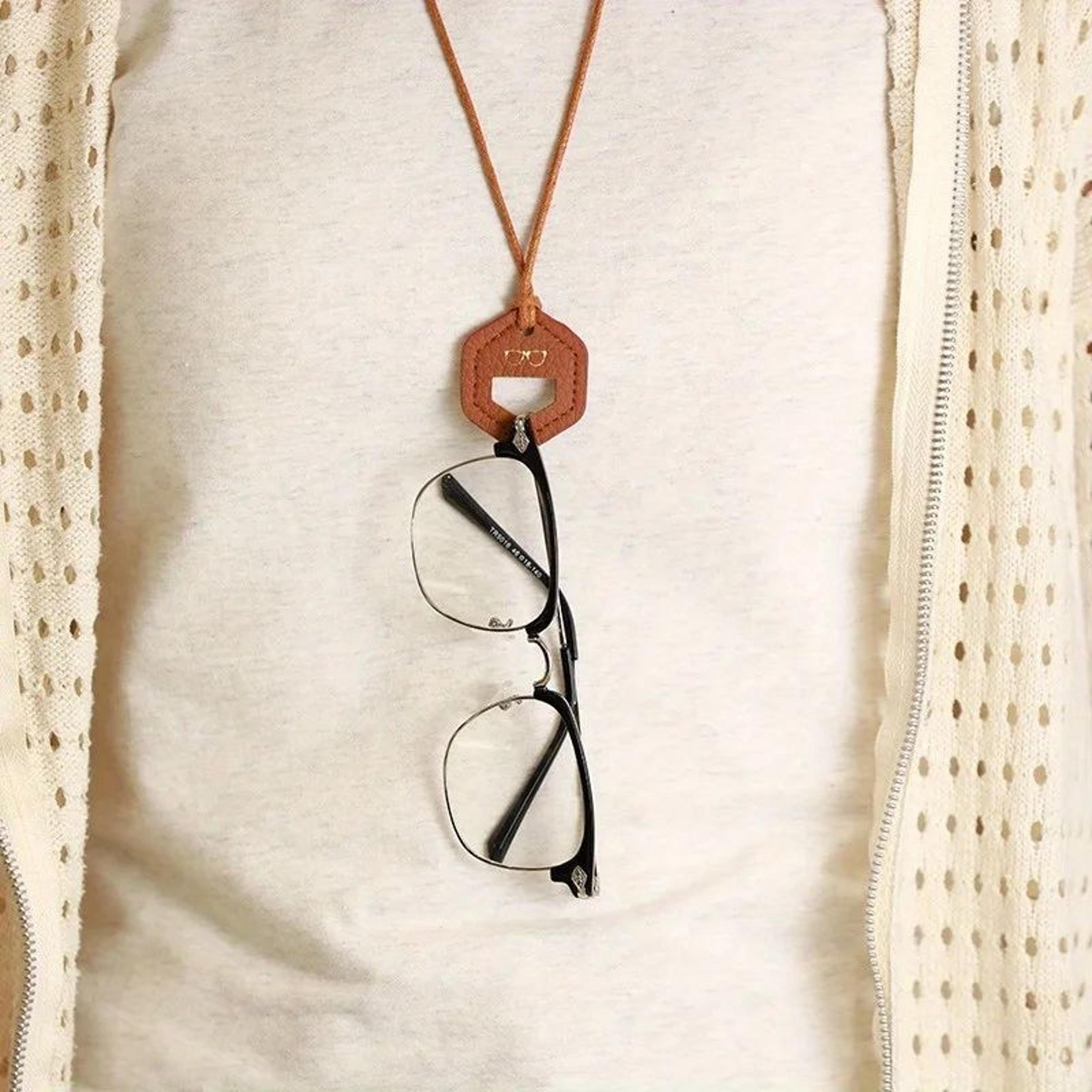 microfiber leather glasses holder retainer neck cord for sunglasses & eyeglasses