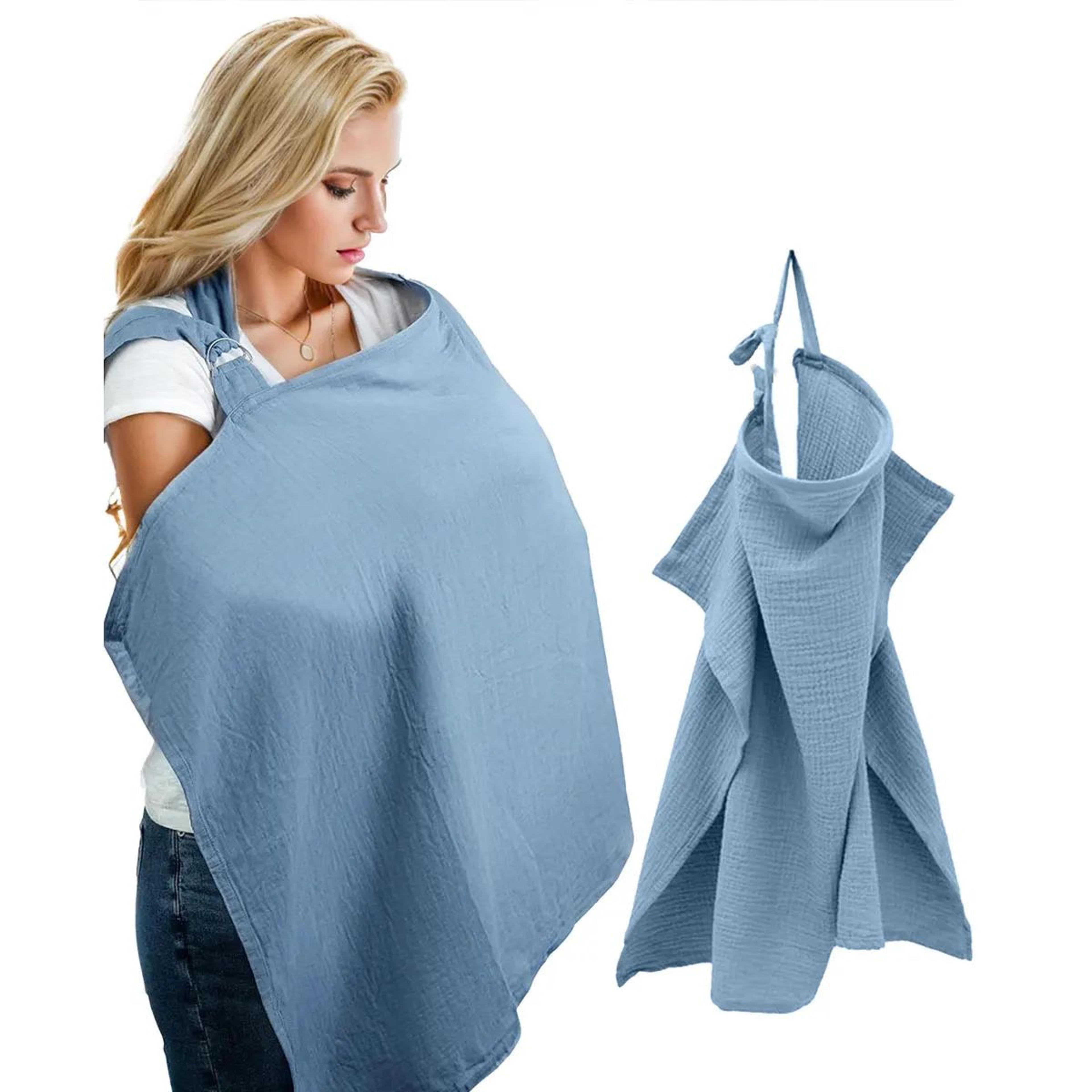 breathable nursing cover & multi-use baby privacy shield