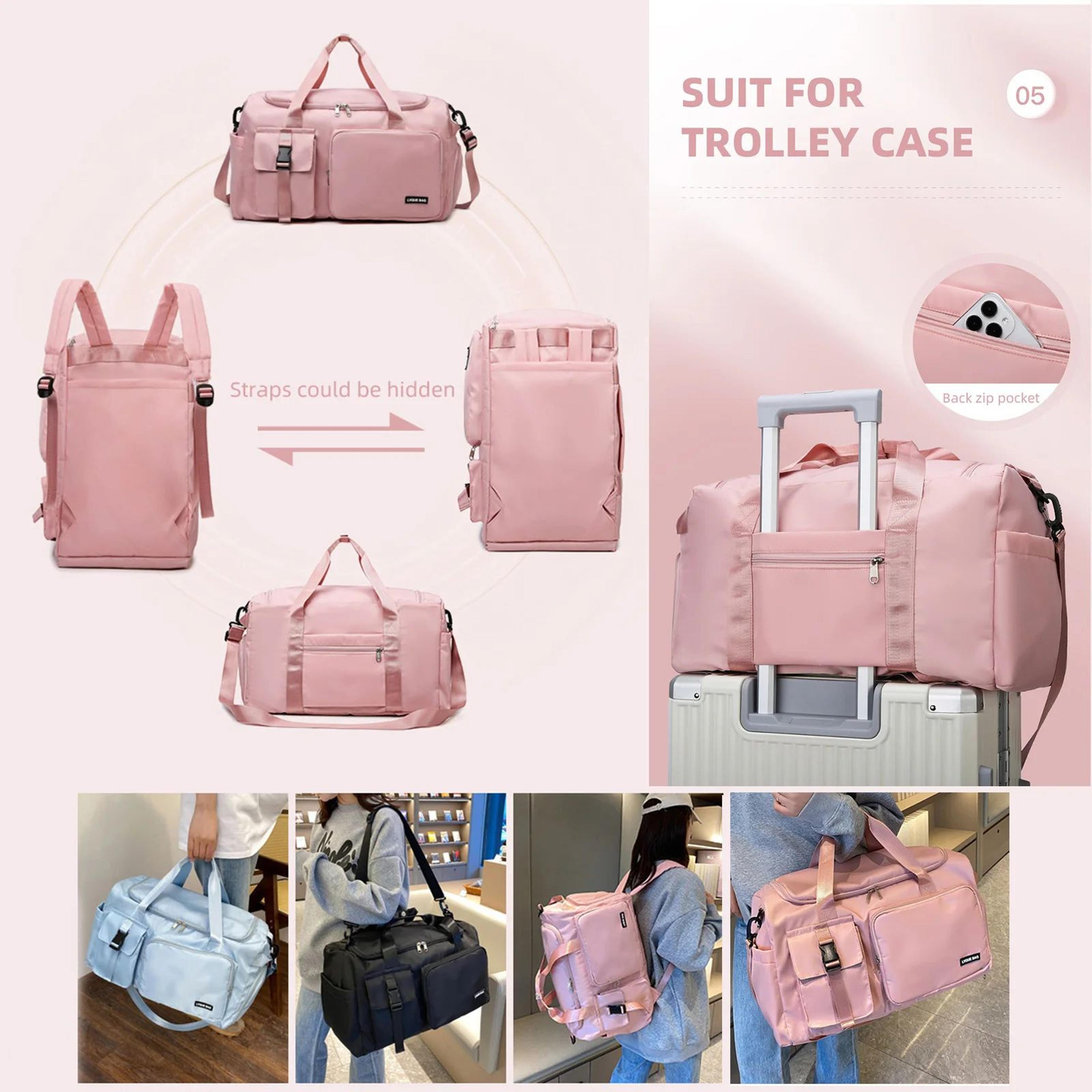 womens gym bag wet dry travel duffel bag weekender shoulder tote