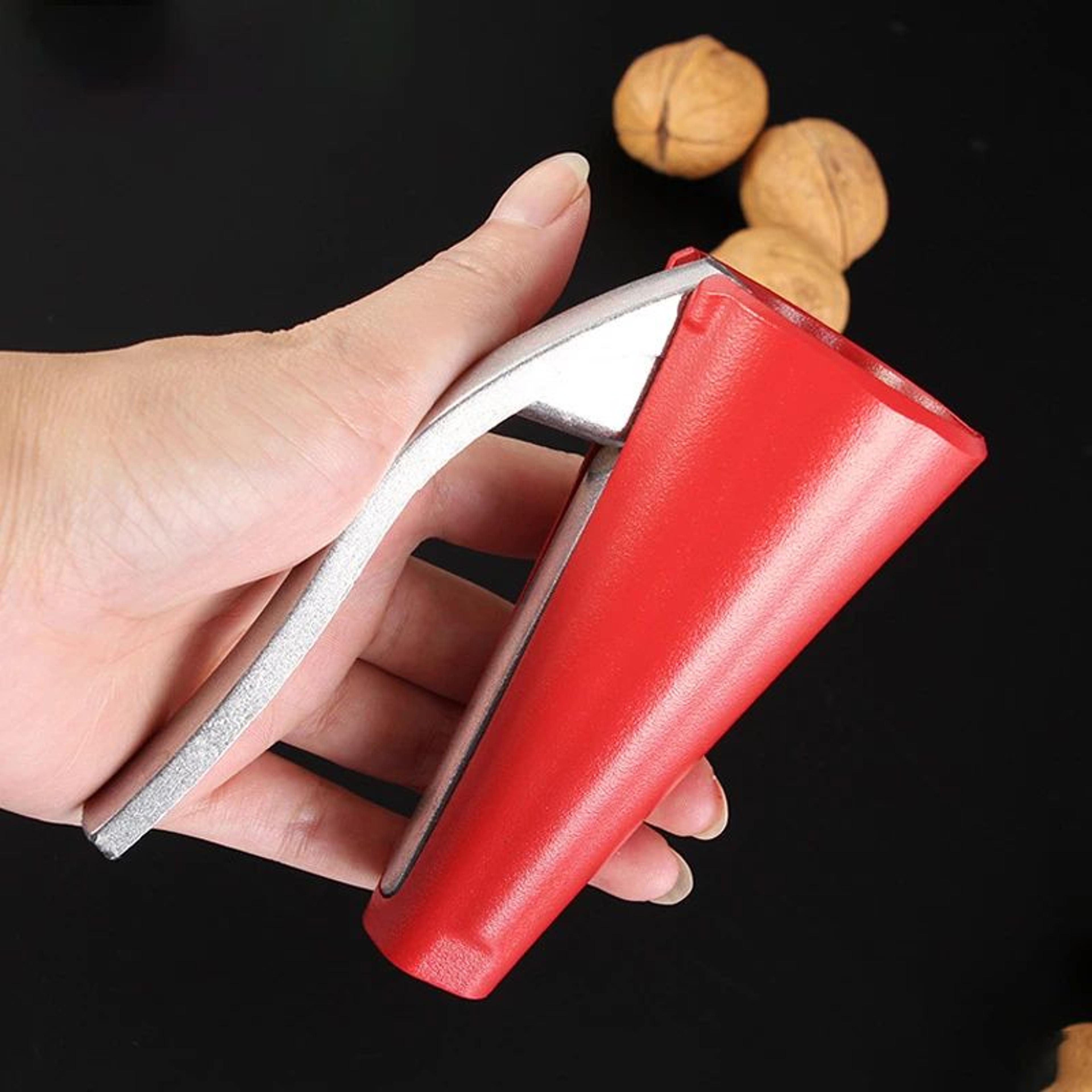premium heavy duty nutcracker tool for walnuts, pecans & chestnuts