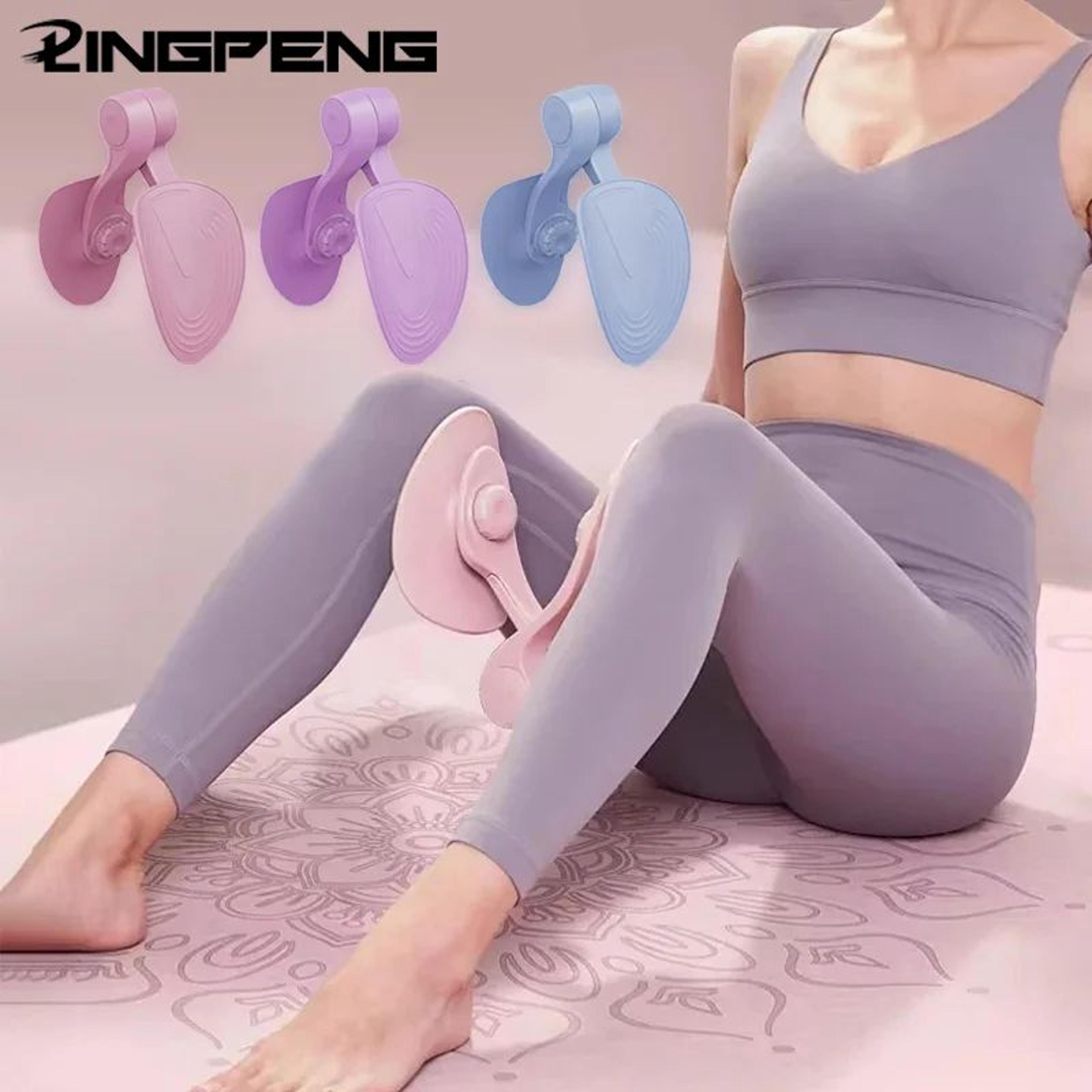 smart pelvic floor trainer with counter – adjustable kegel exerciser & inner thigh toner