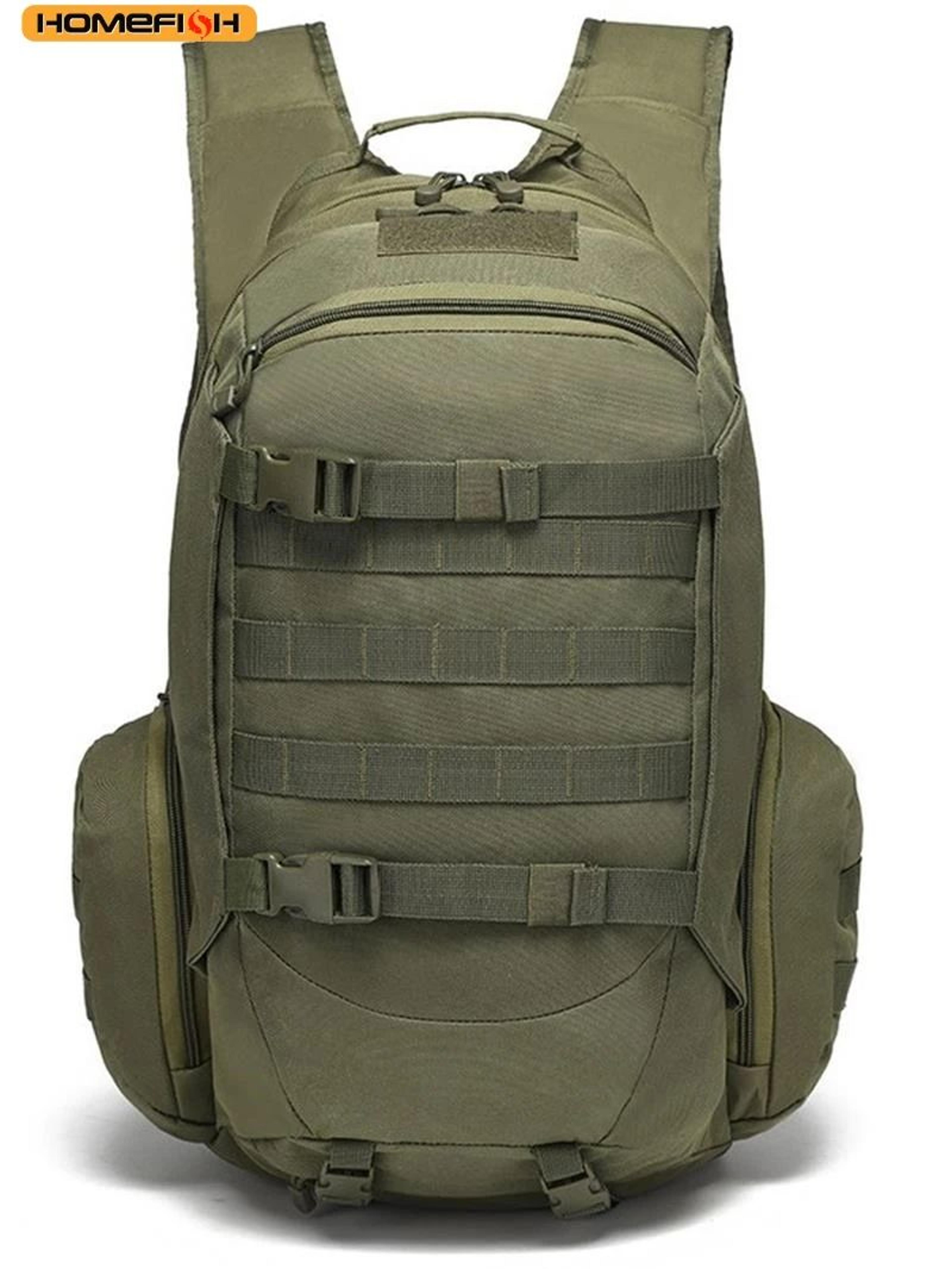 45l waterproof fishing backpack tactical hiking camping gear bag