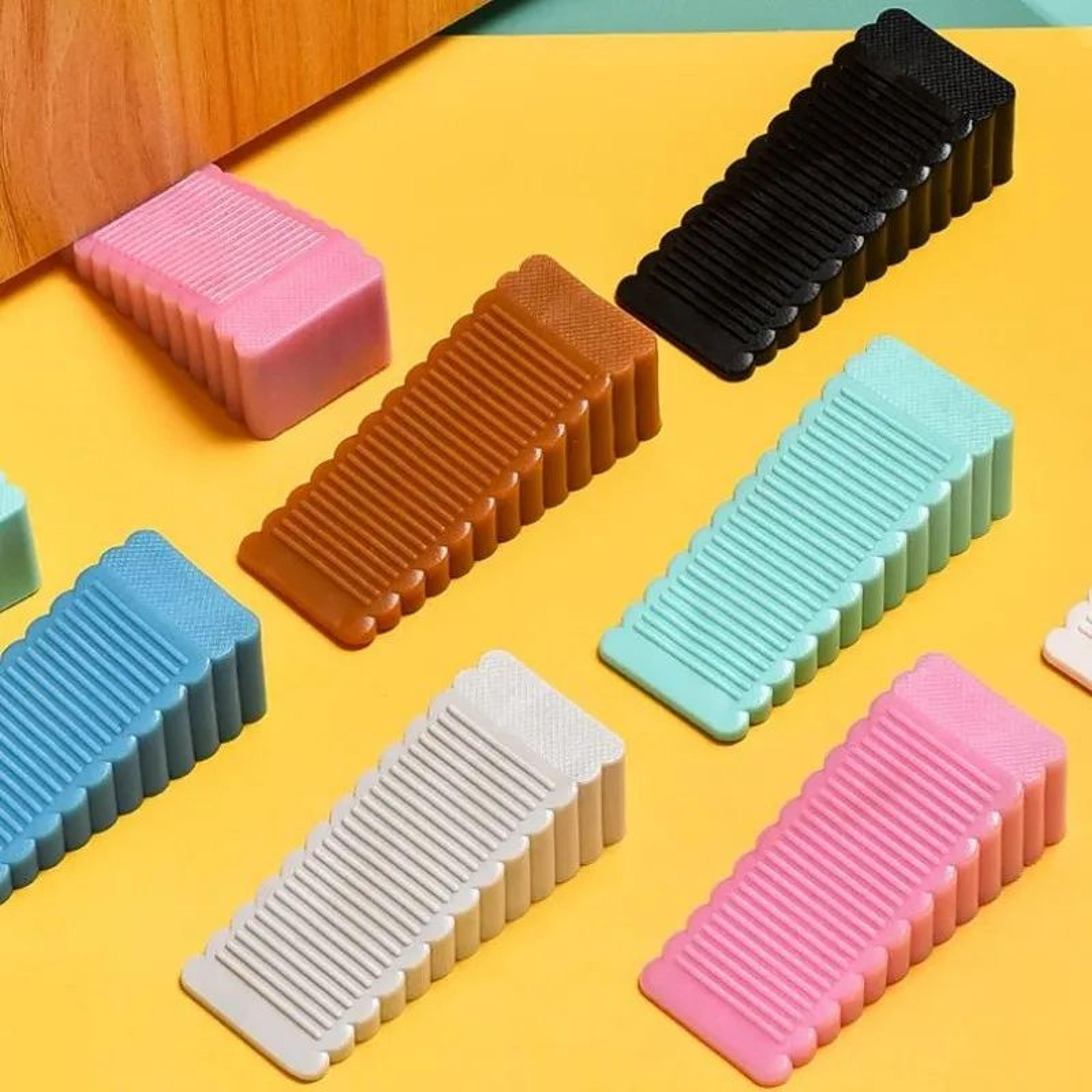 securegrip silicone door stopper non-slip door wedge for home & office