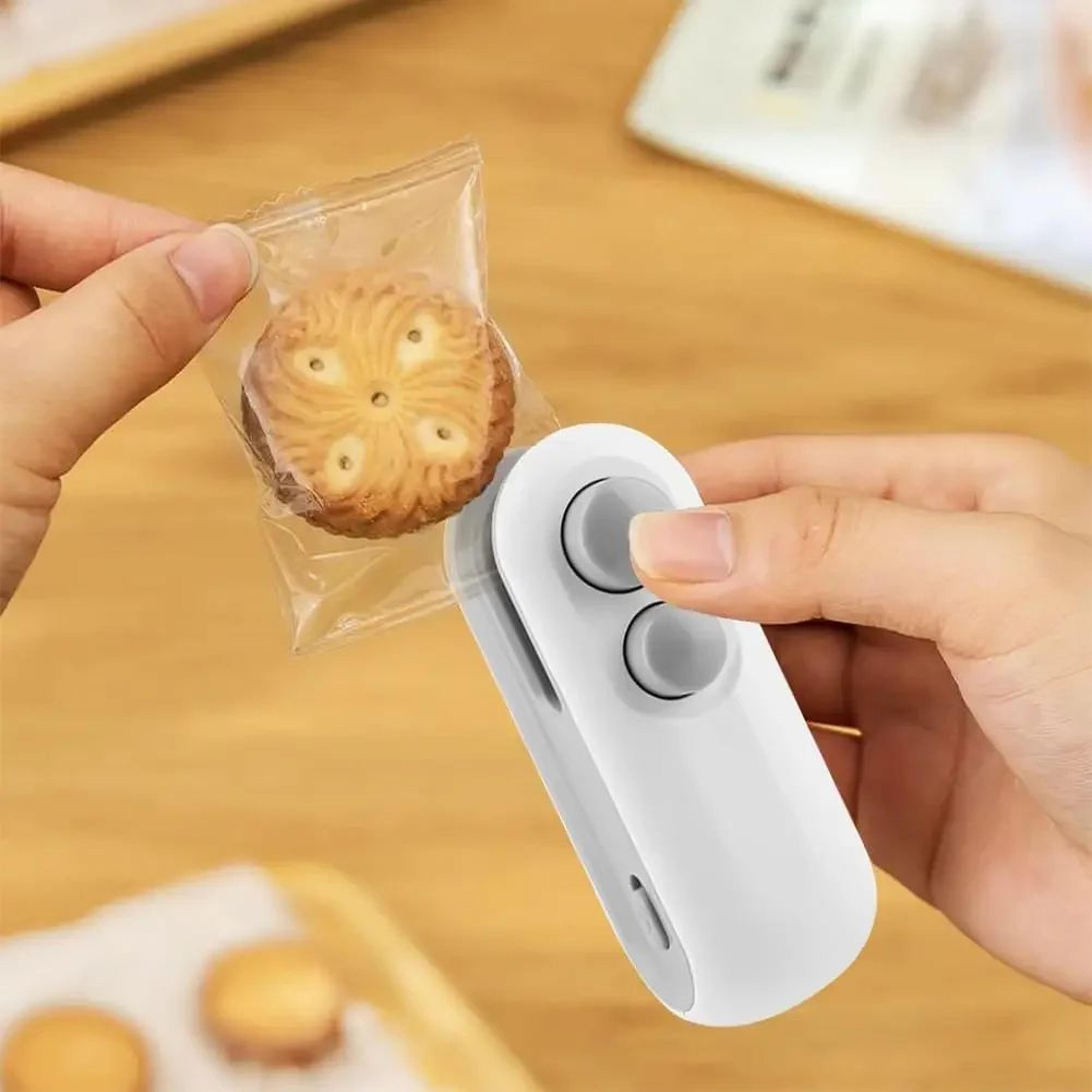 rechargeable mini bag sealer – portable heat sealer for fresh snack storage