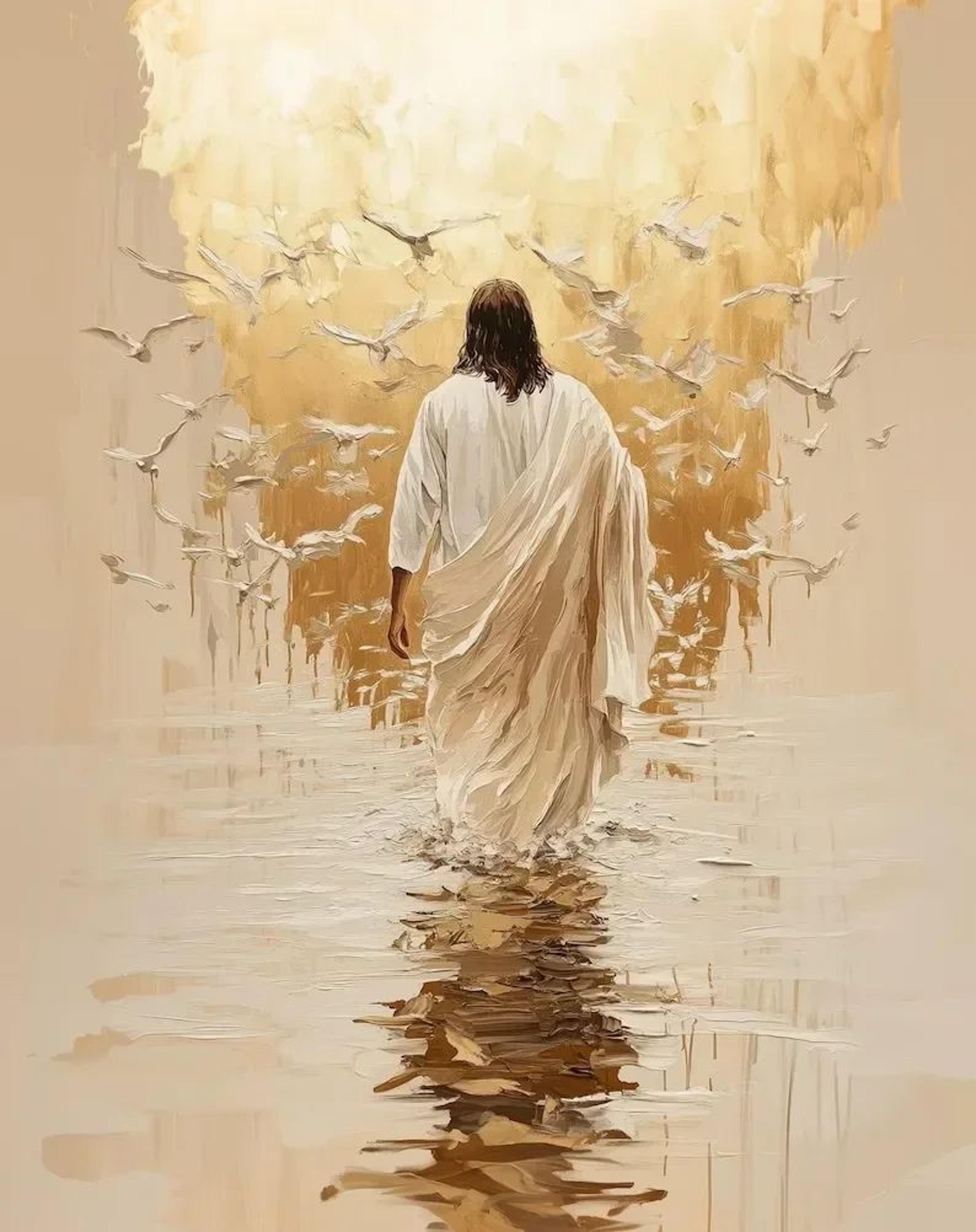 sacred heart jesus wall art christian canvas print for living room and prayer space