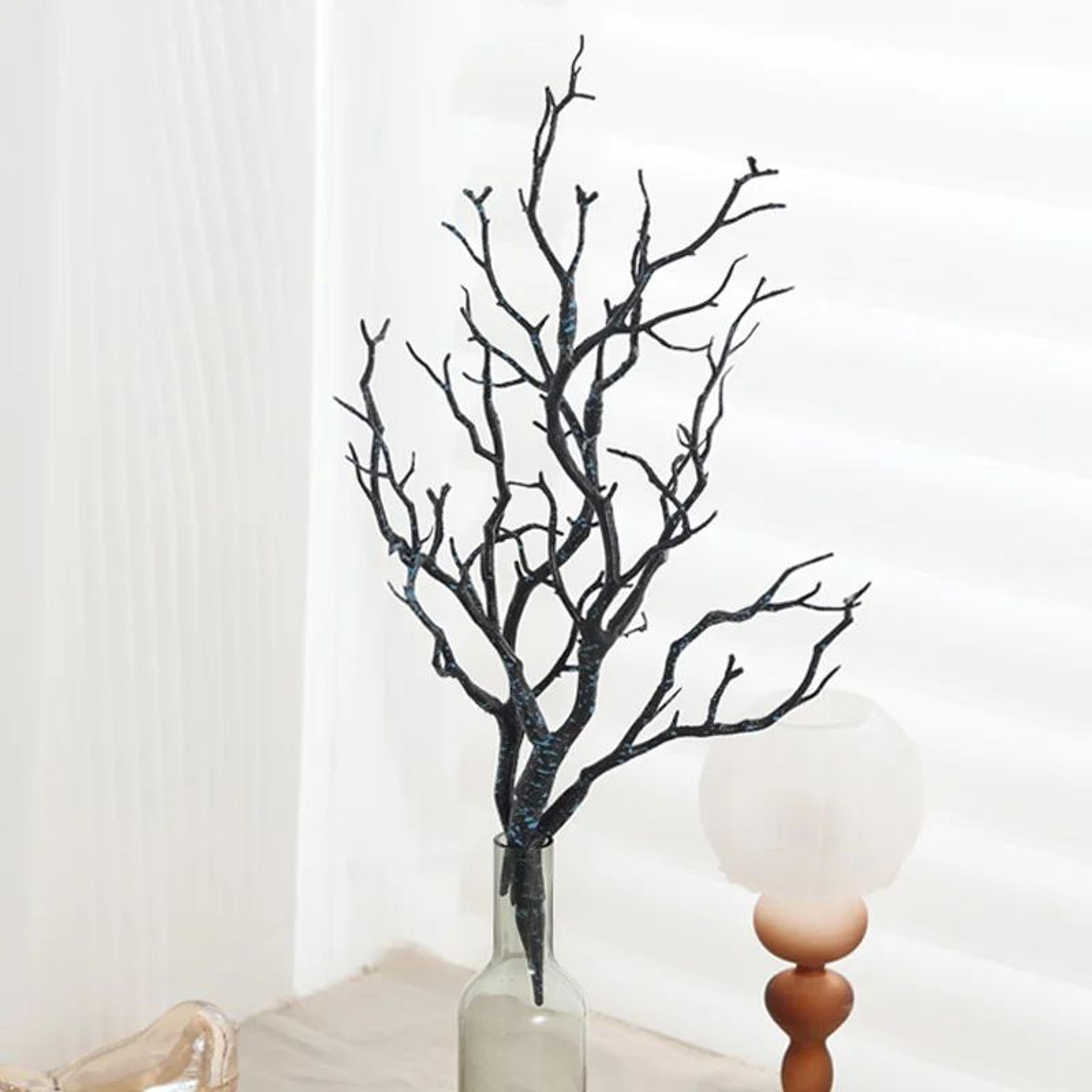 winter woodland artificial tree branches for vase decor, manzanita branches for wedding table centerpiece