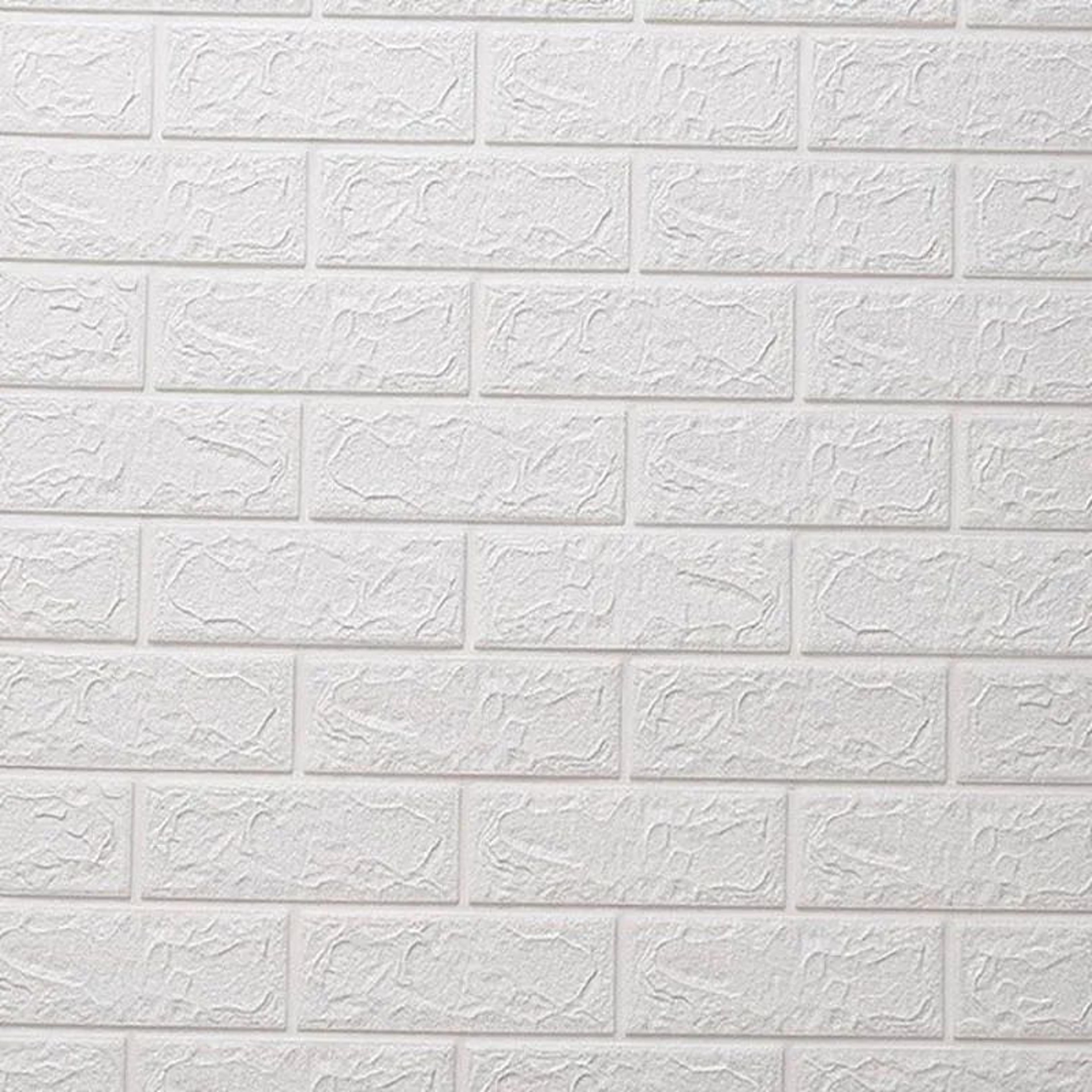 3d brick wall sticker panels – self adhesive peel and stick foam wall decor