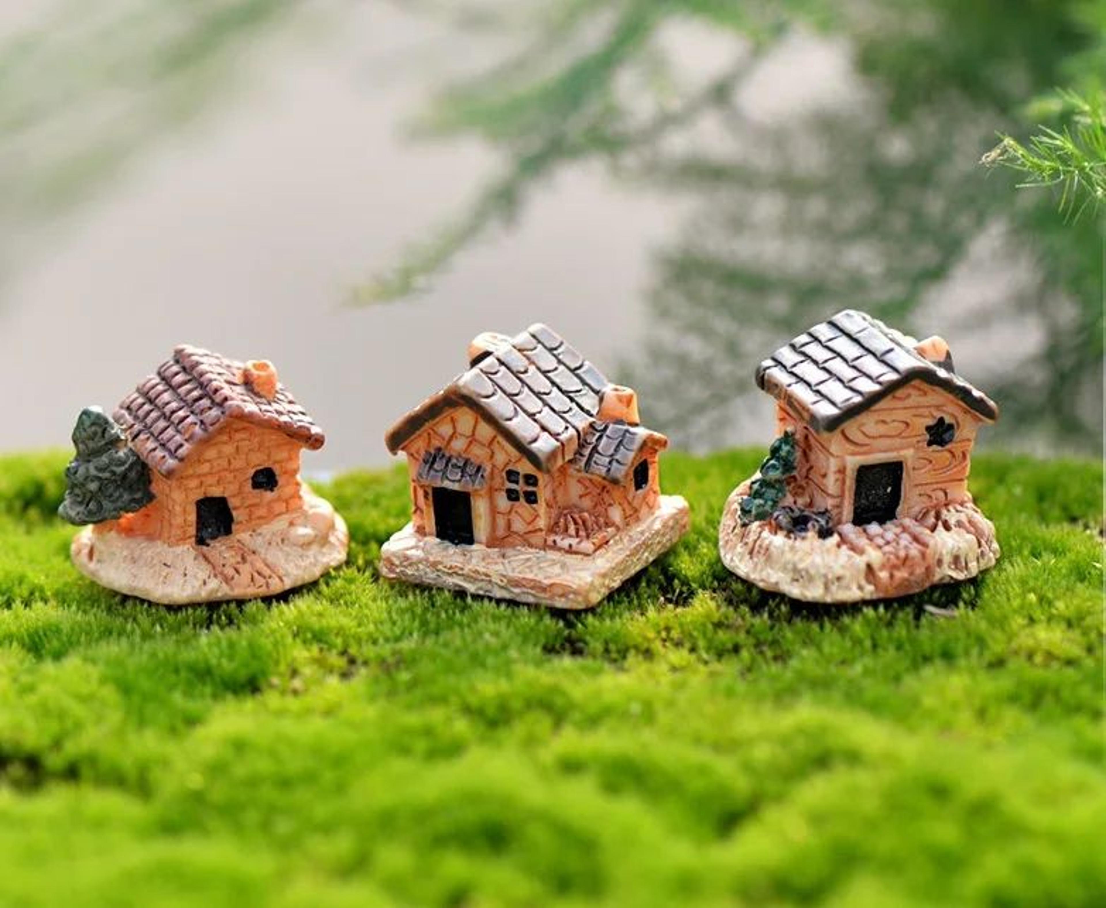 enchanted mini fairy garden accessories set for dollhouse and terrarium decor