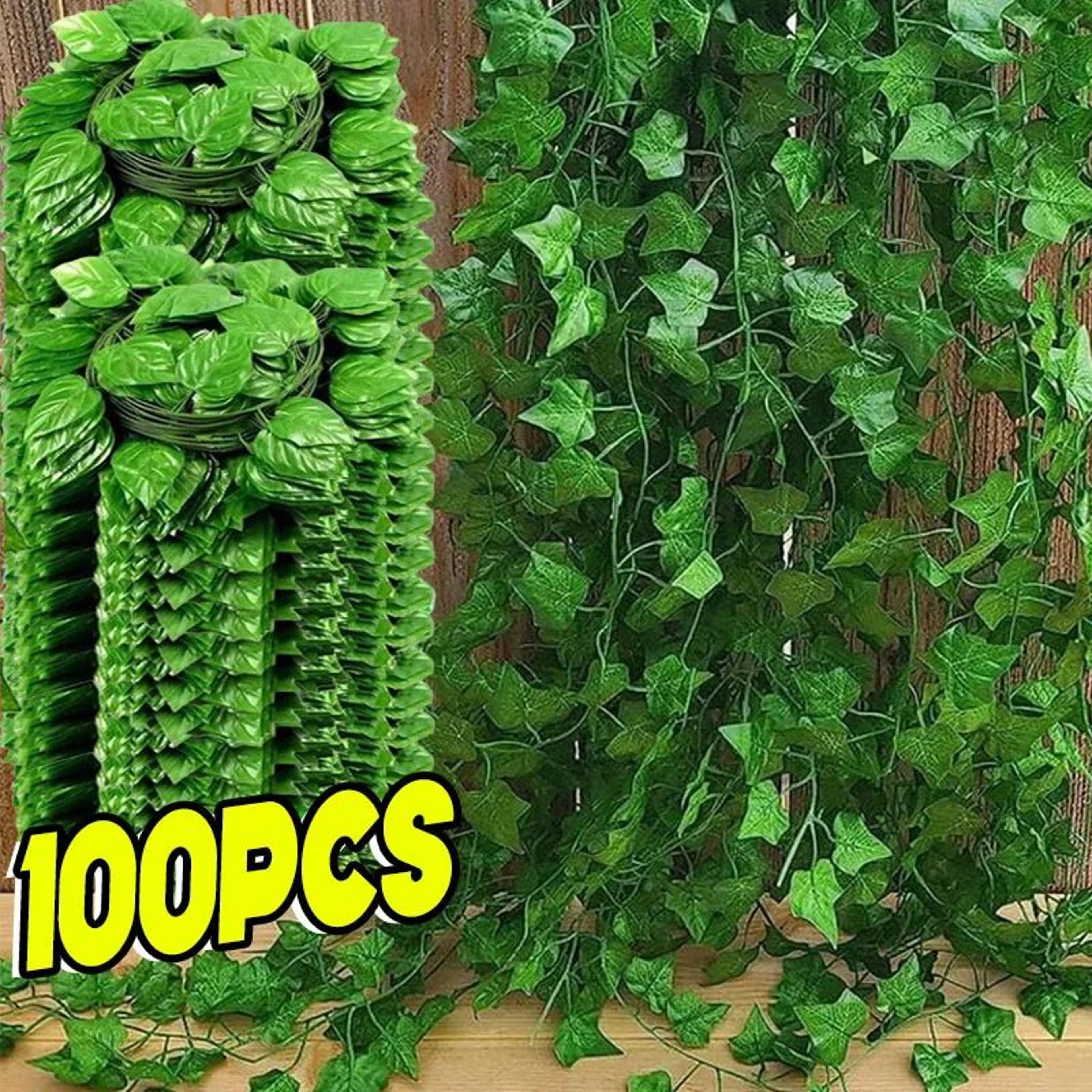 lifelike artificial ivy garland for wall, wedding, and home decor