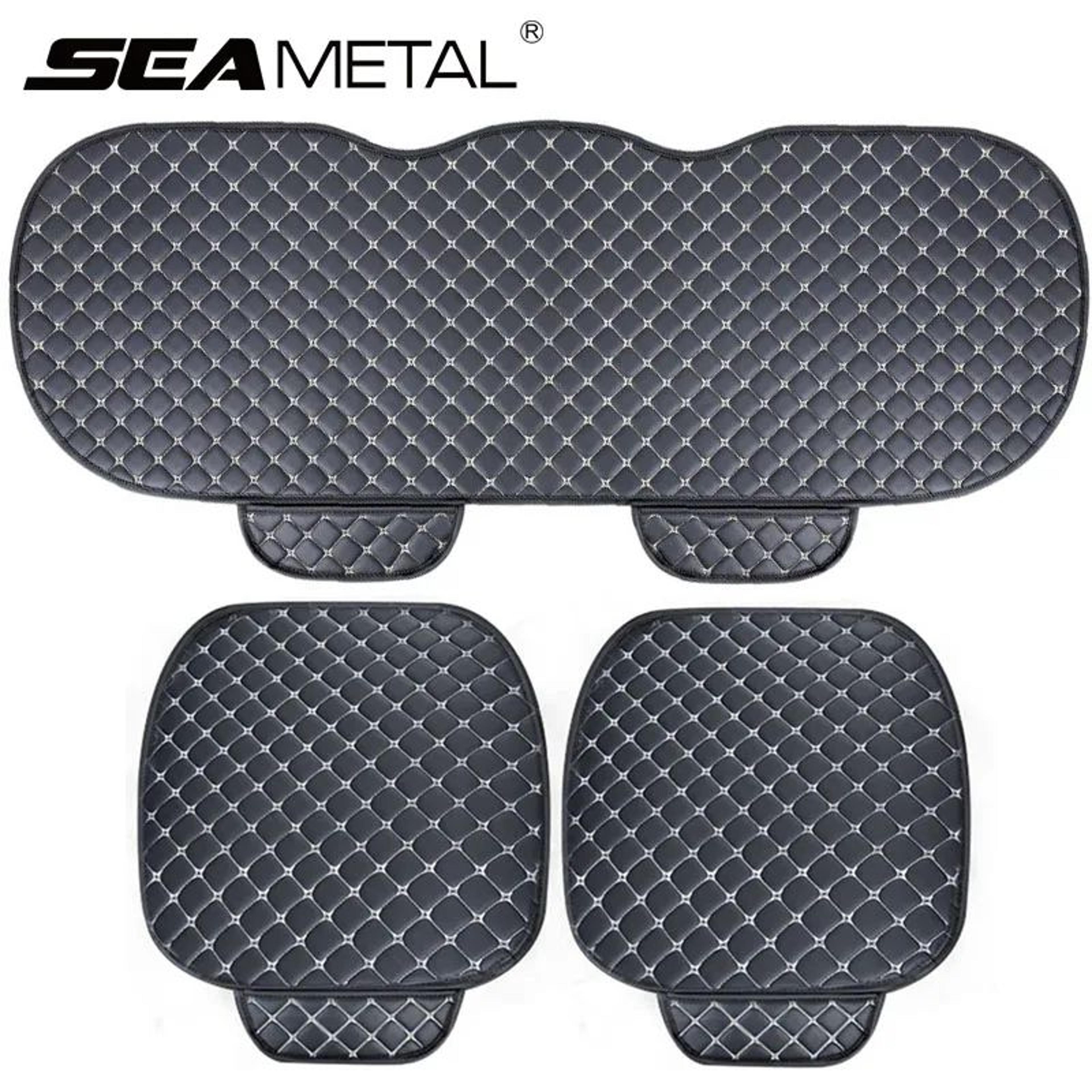 driveguard premium car seat covers – universal pu leather seat protectors for cars, suvs & trucks