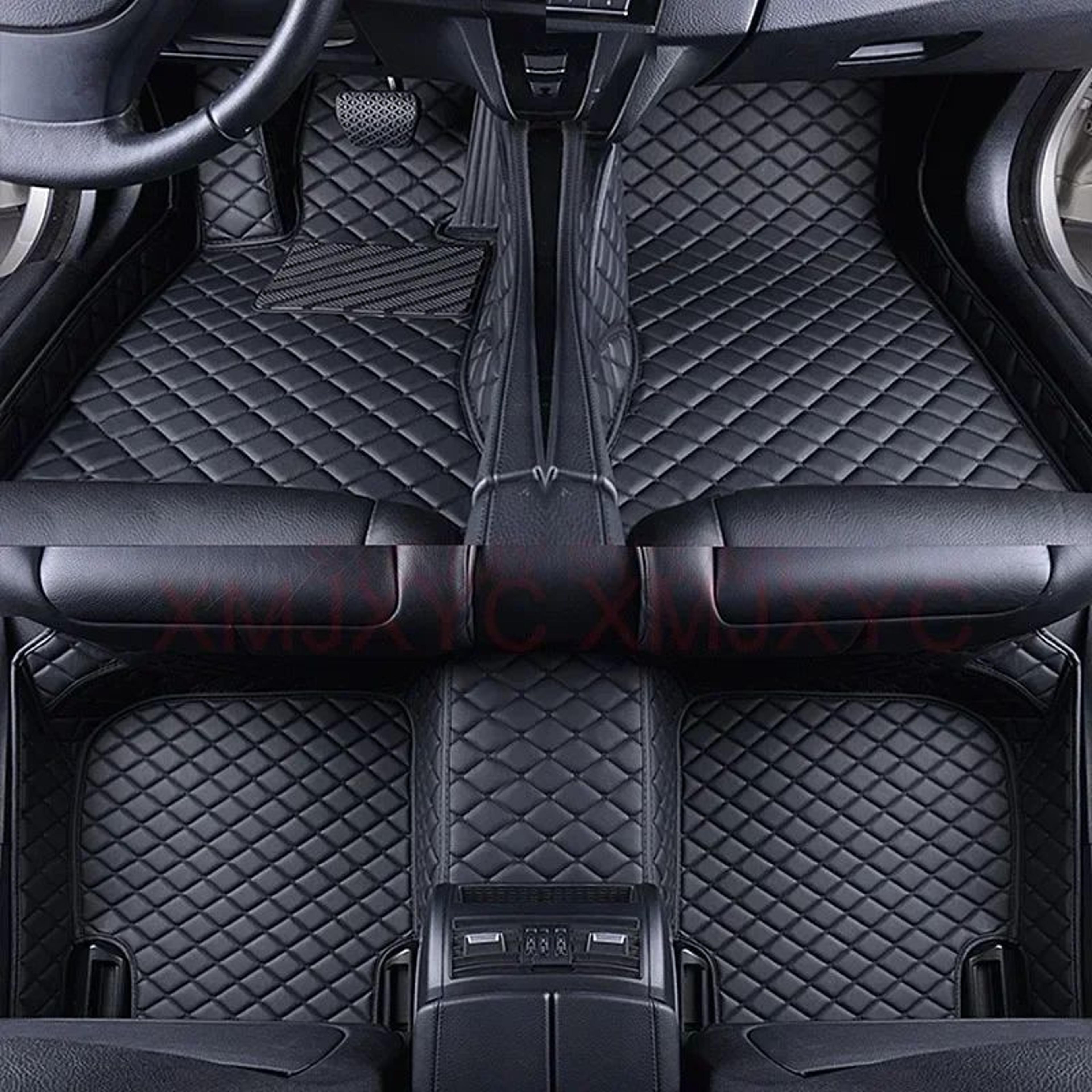 luxury 3d custom leather floor mats for ford explorer 2016–2023