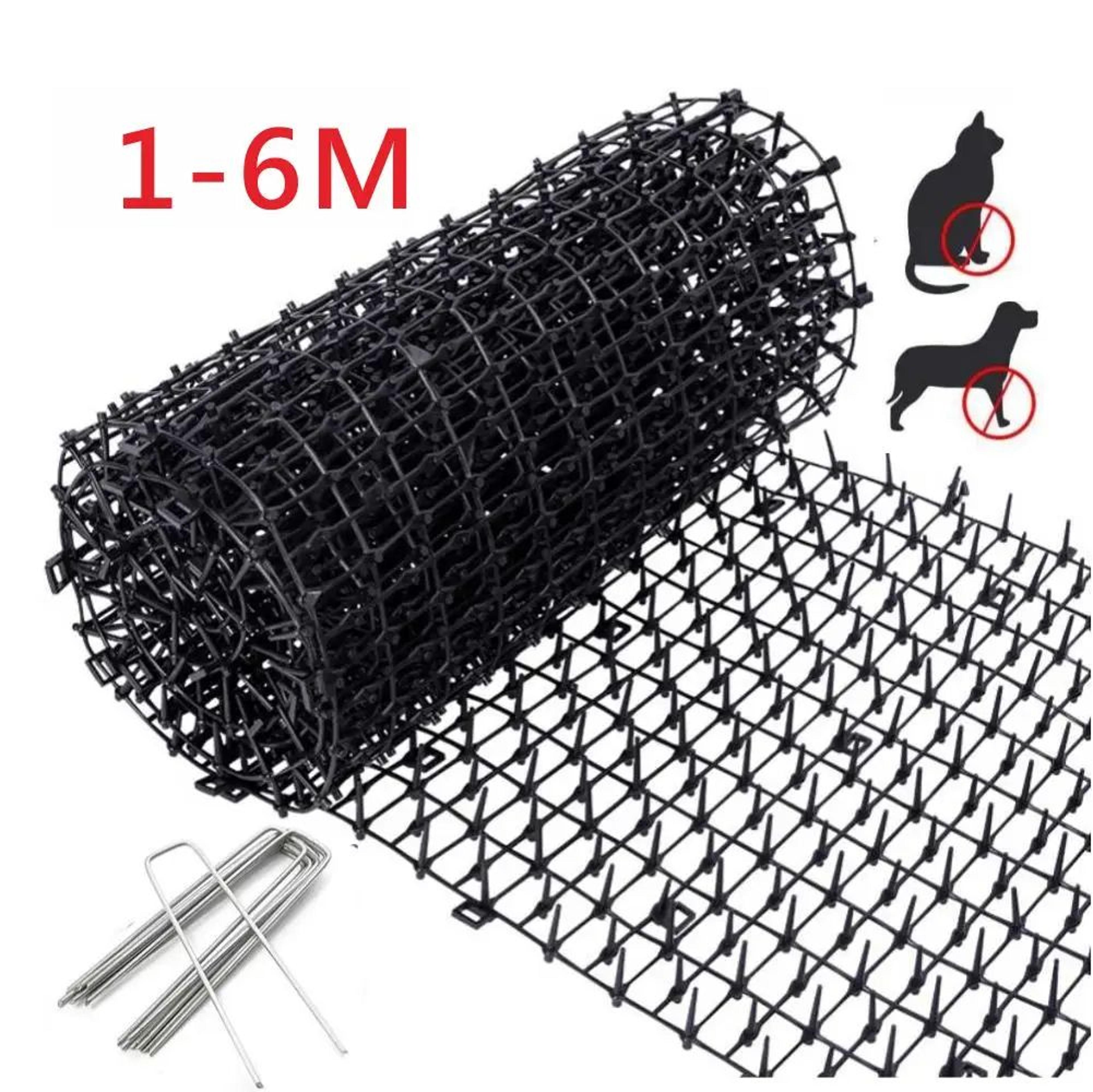 gardenshield cat scat mat – cat scat mat & cat deterrent mat for gardens, flower beds & pet-free zones