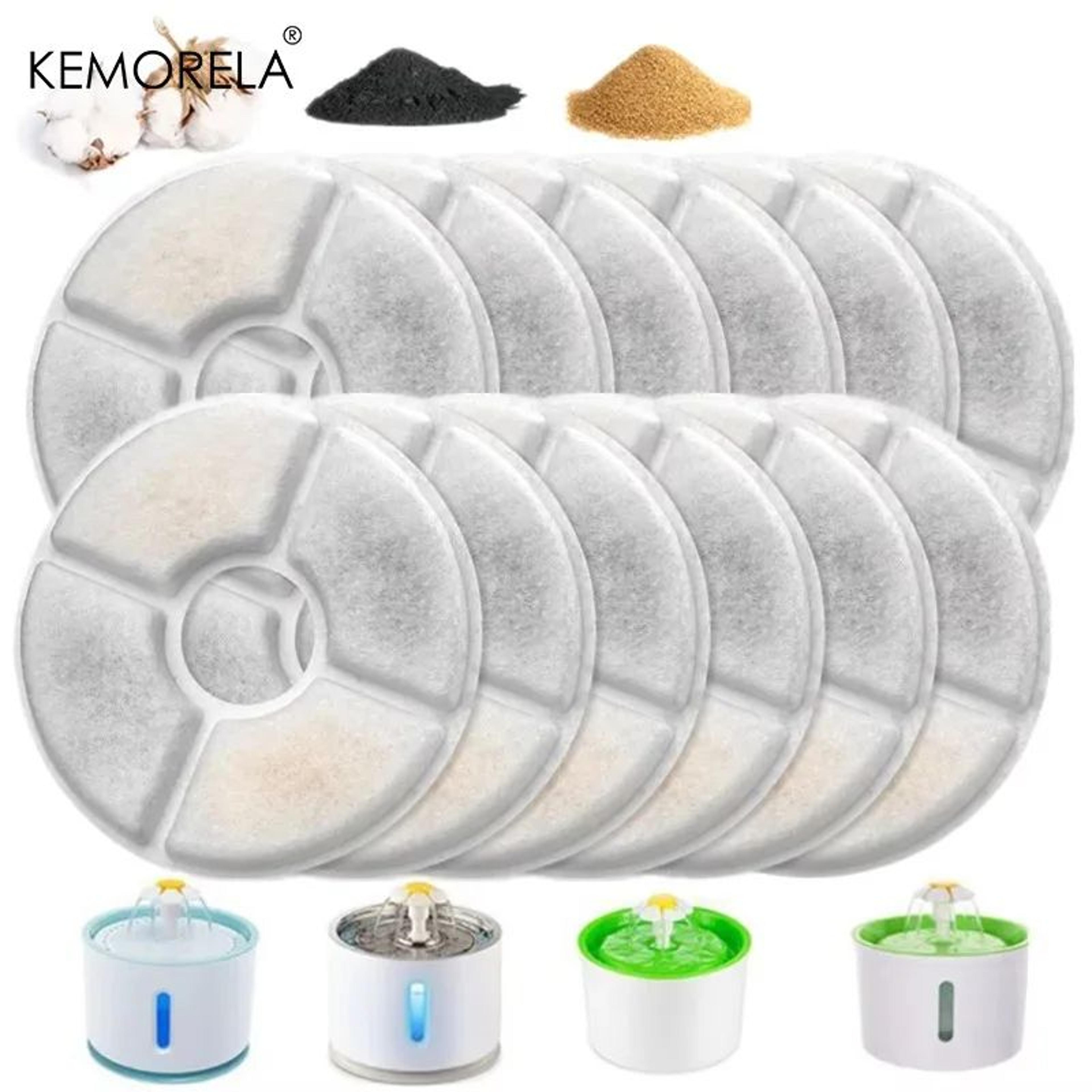freshflow cat water fountain replacement filters for 2.4l pet fountains