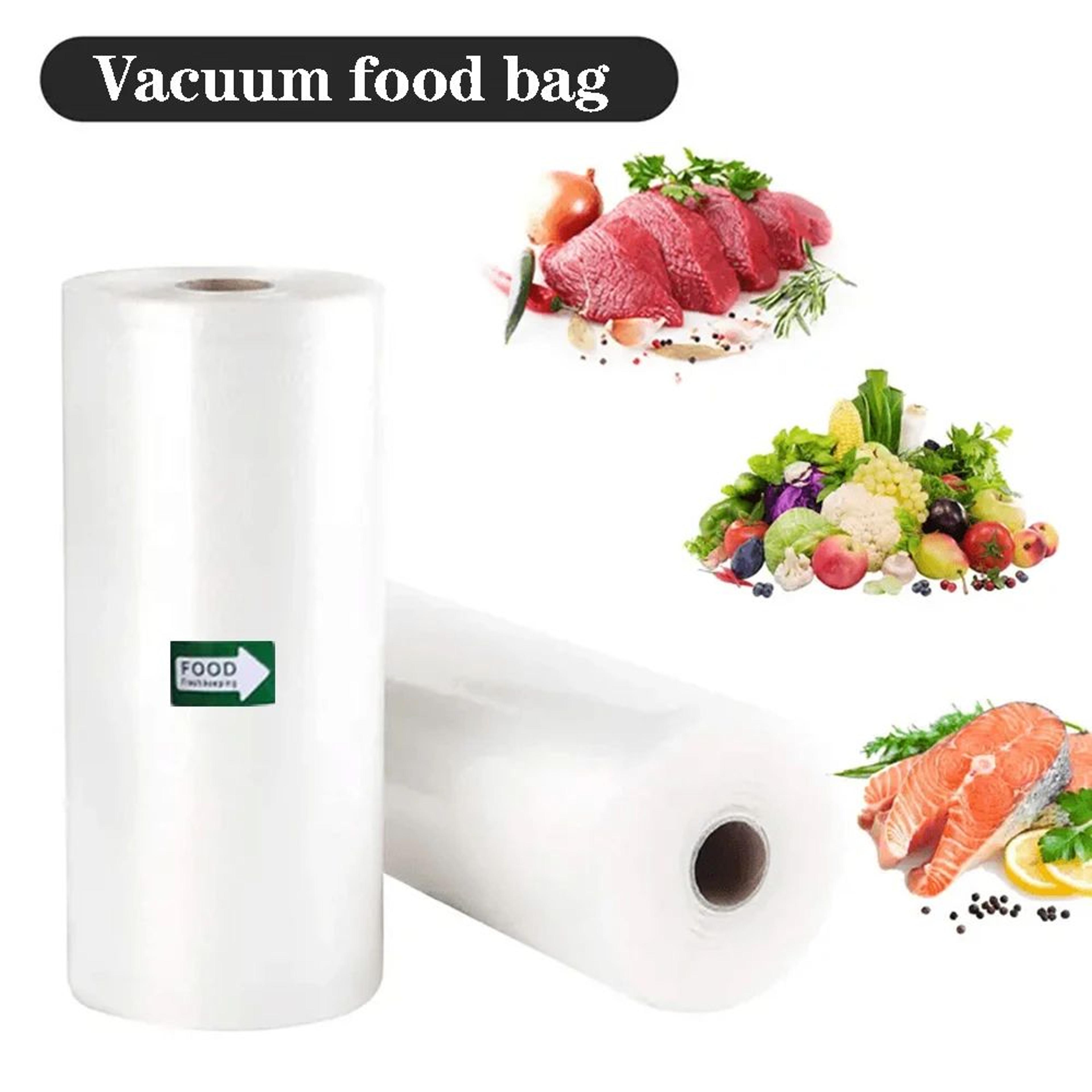 freshseal bpa-free vacuum food storage bag roll for meal prep & sous vide