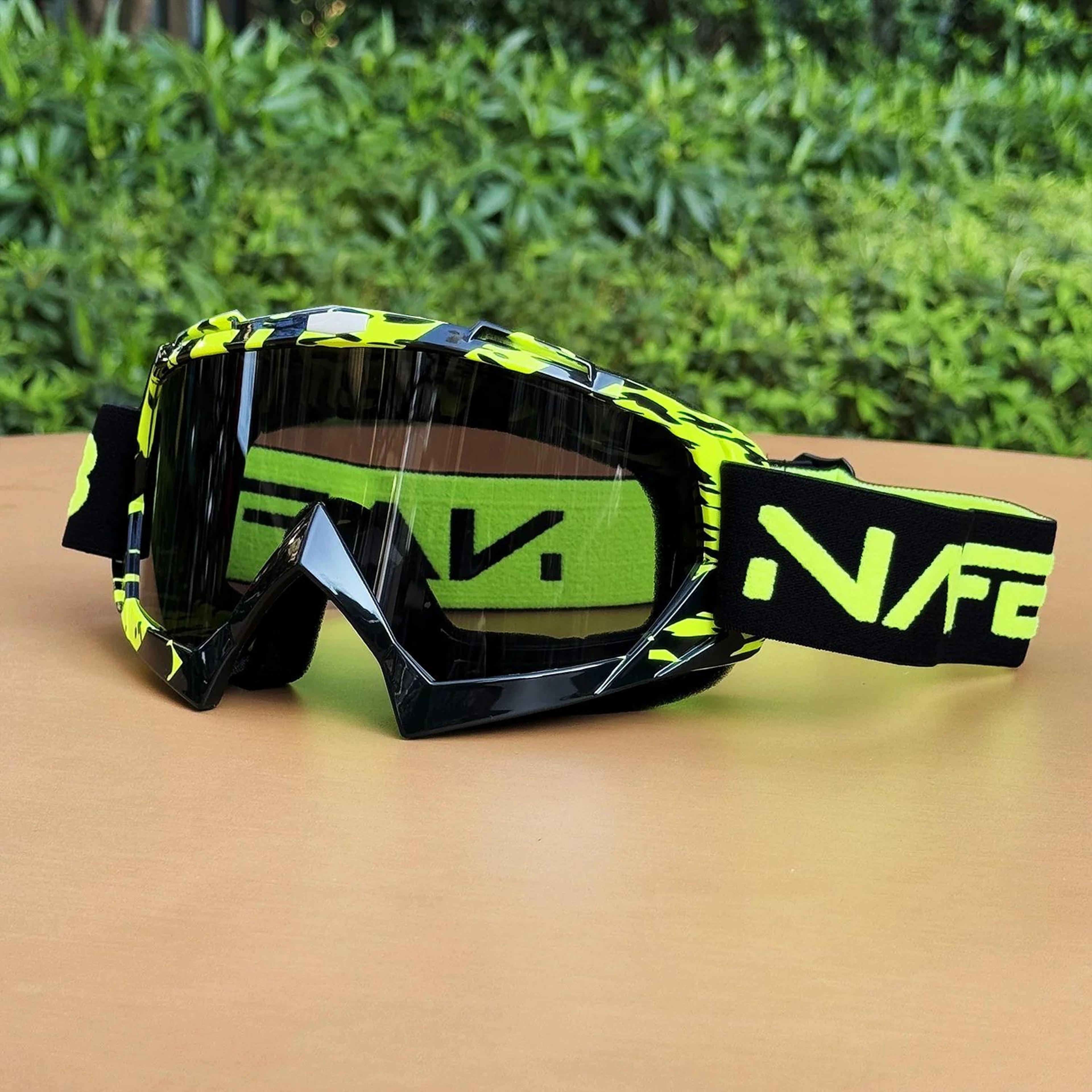 nafeib motocross goggles uv protection motorcycle glasses for dirt bike and cycling