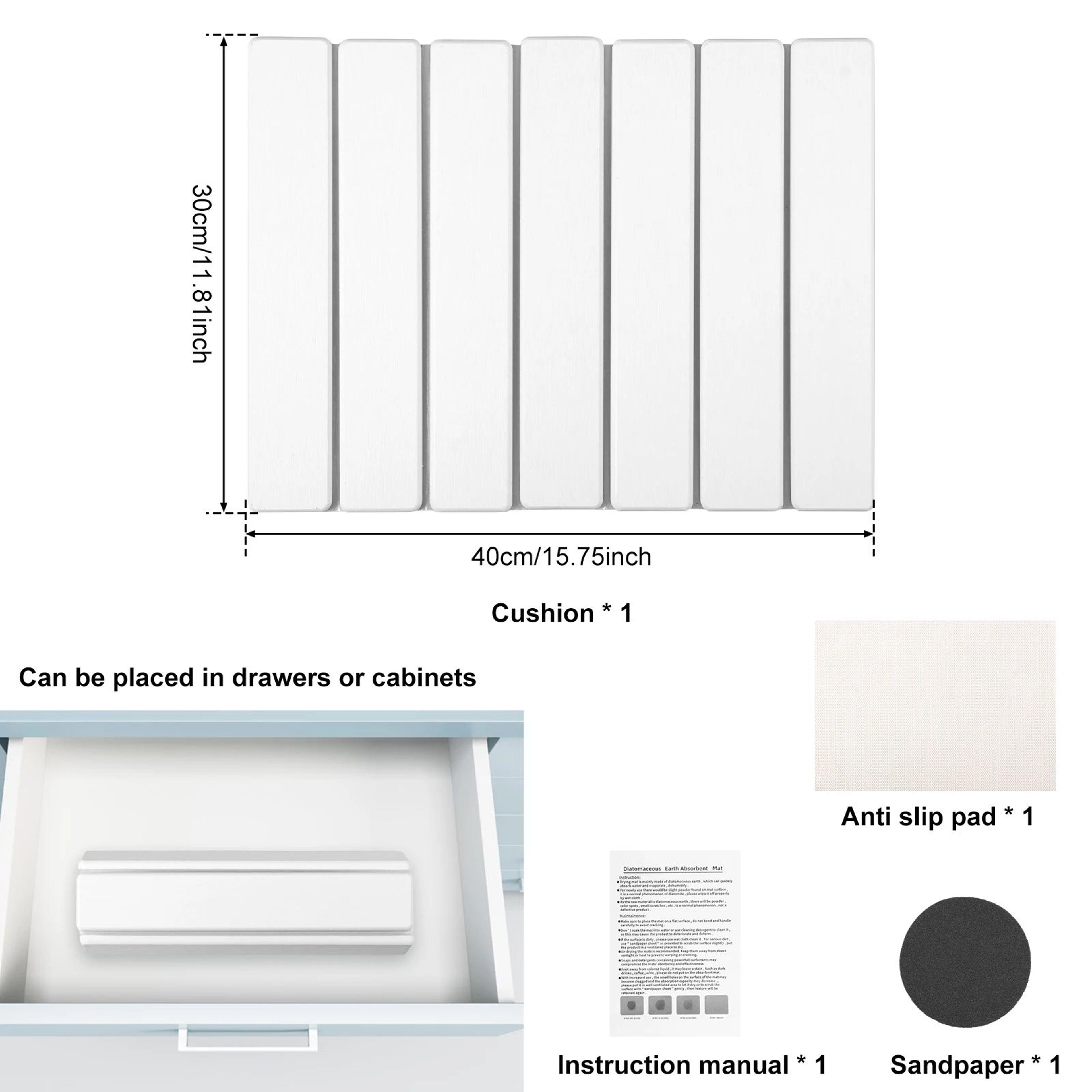 stone drying mat for kitchen counter foldable quick dry dish drying pad