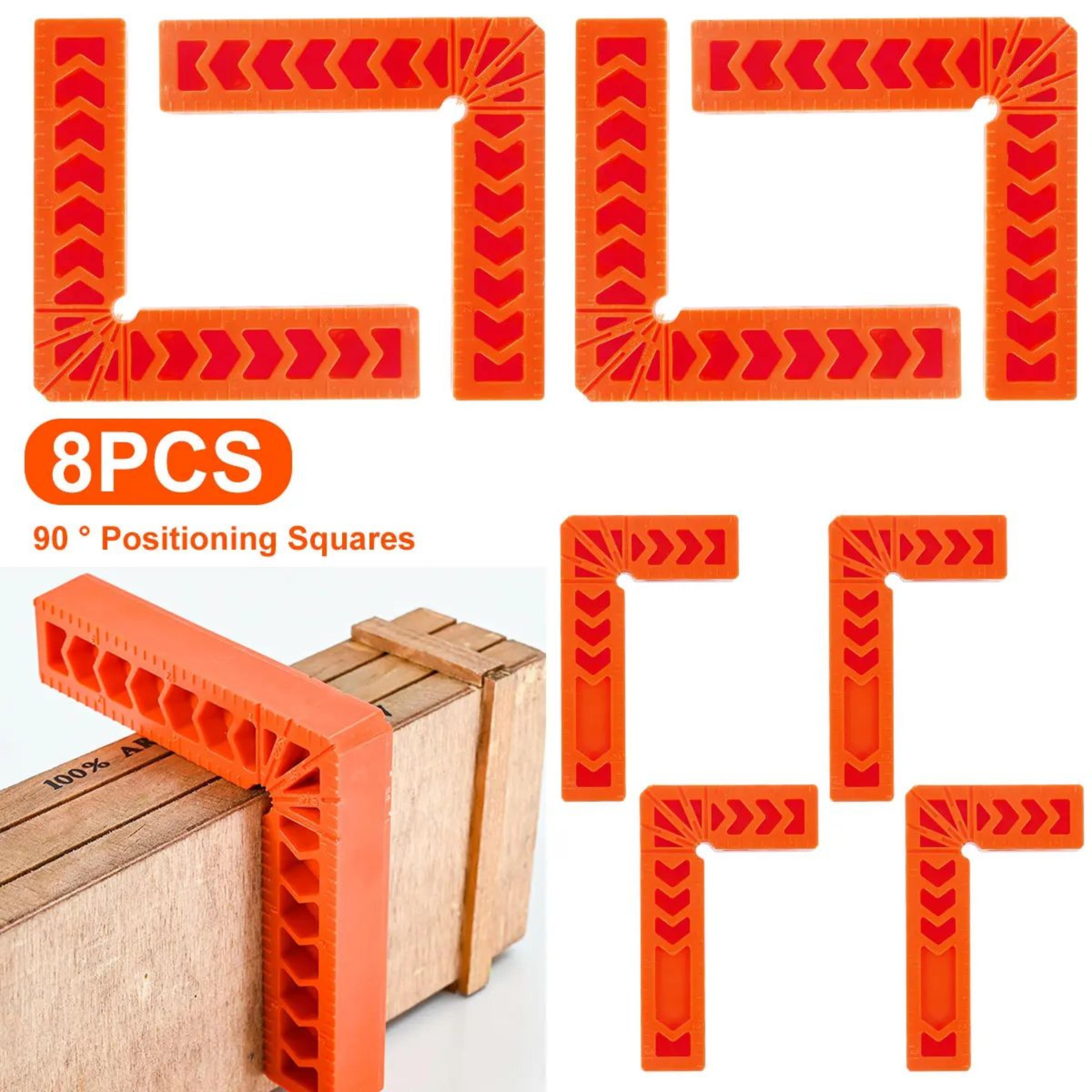 8 piece right angle clamps set 90 degree corner clamps for woodworking cabinet and drawer assembly
