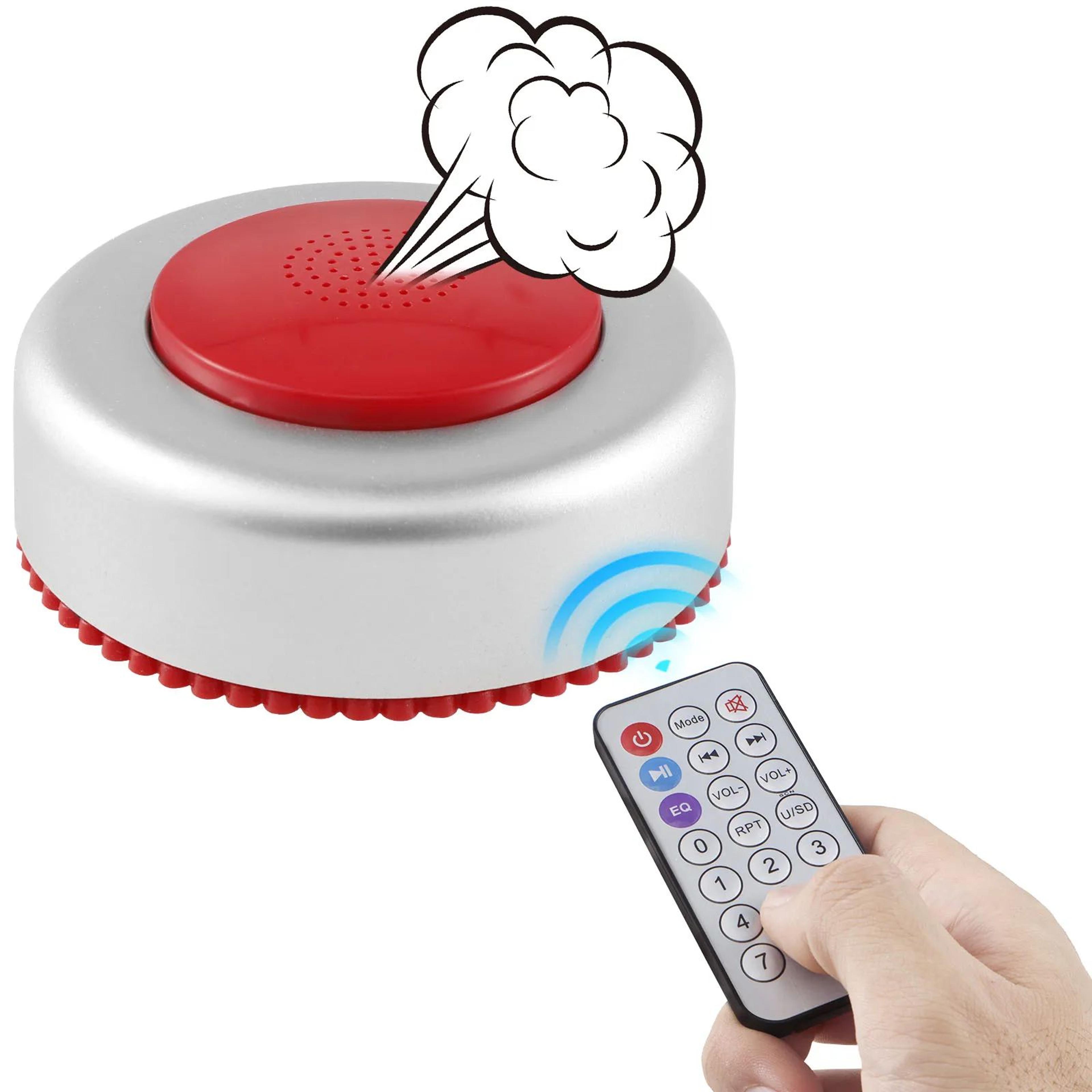 wireless fart machine with 50 realistic sounds remote prank toy for parties and office fun