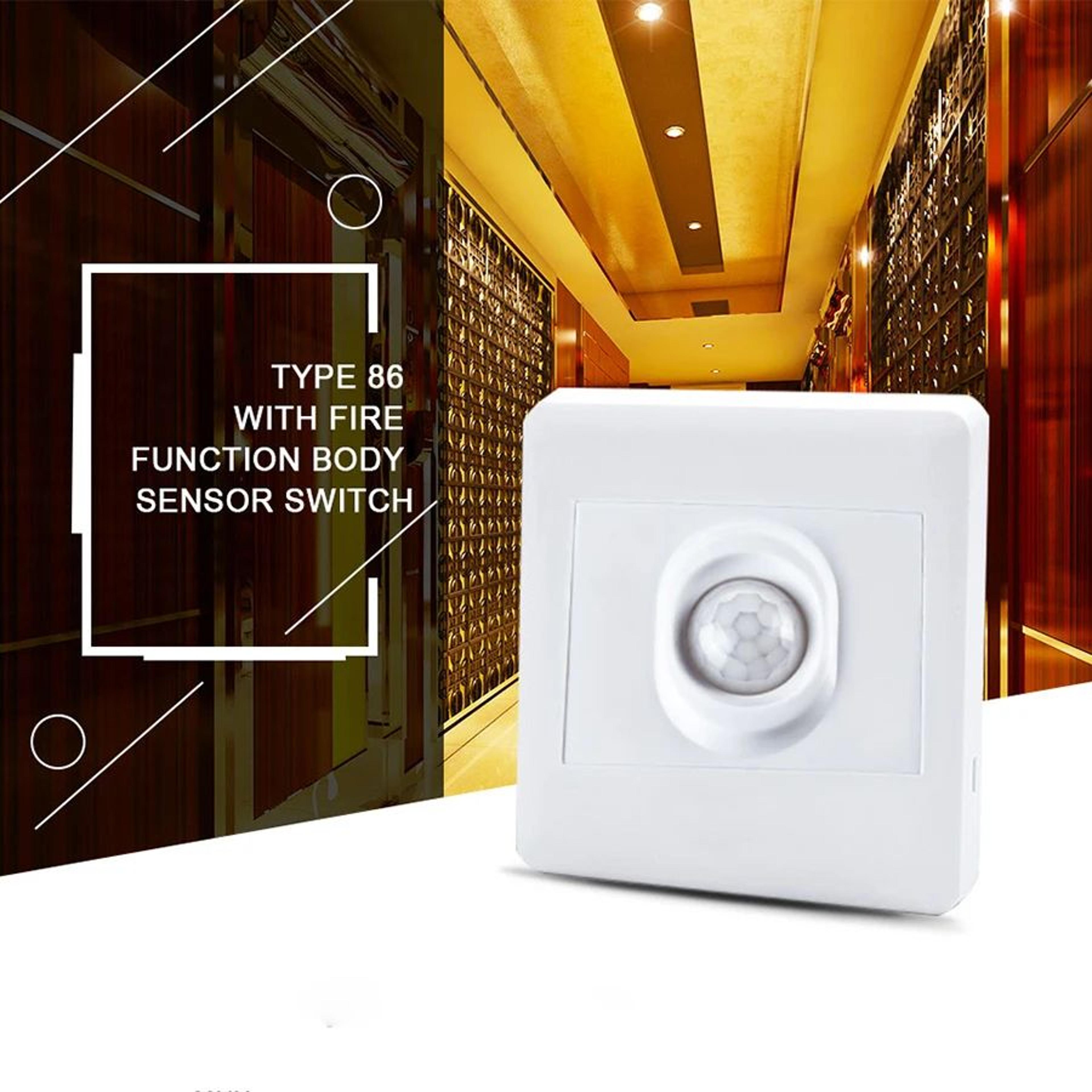 smart pir motion sensor switch wall light controller 110v 220v infrared motion sensor for automatic lighting
