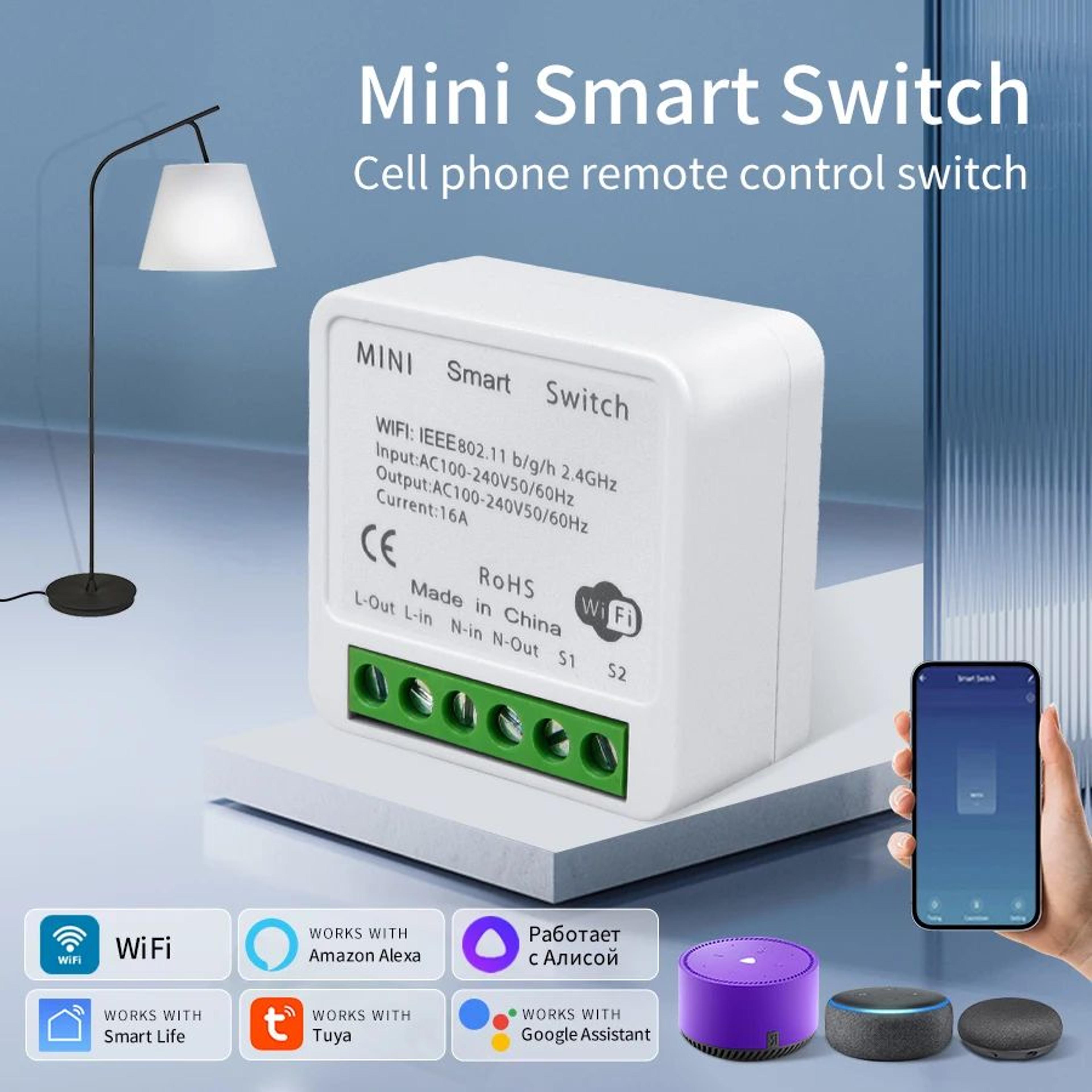 tuya wifi smart switch rf 433mhz 2 way relay module for alexa google home smart life