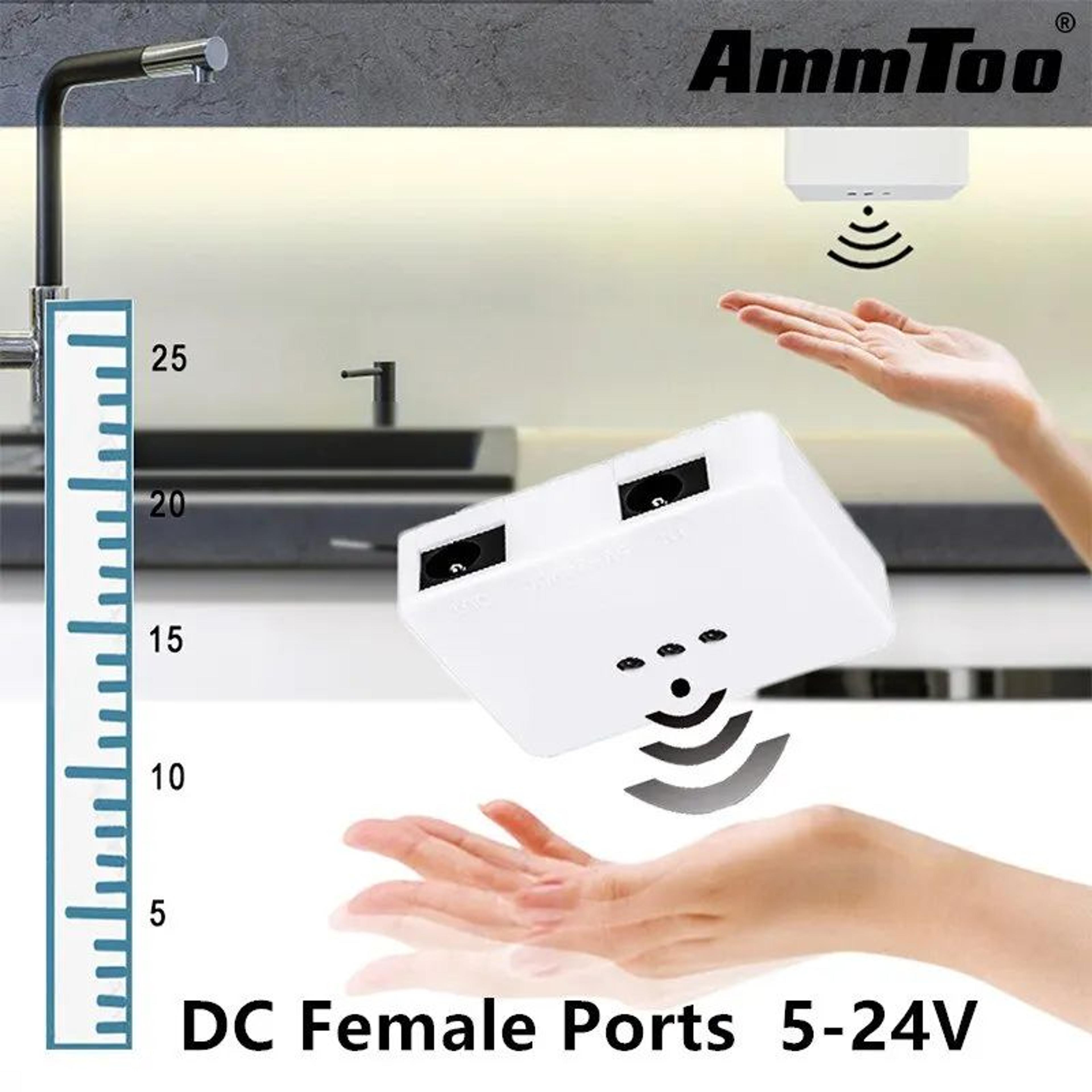 smart hand wave sensor switch led dimmer switch for 5v 12v 24v led strip lights