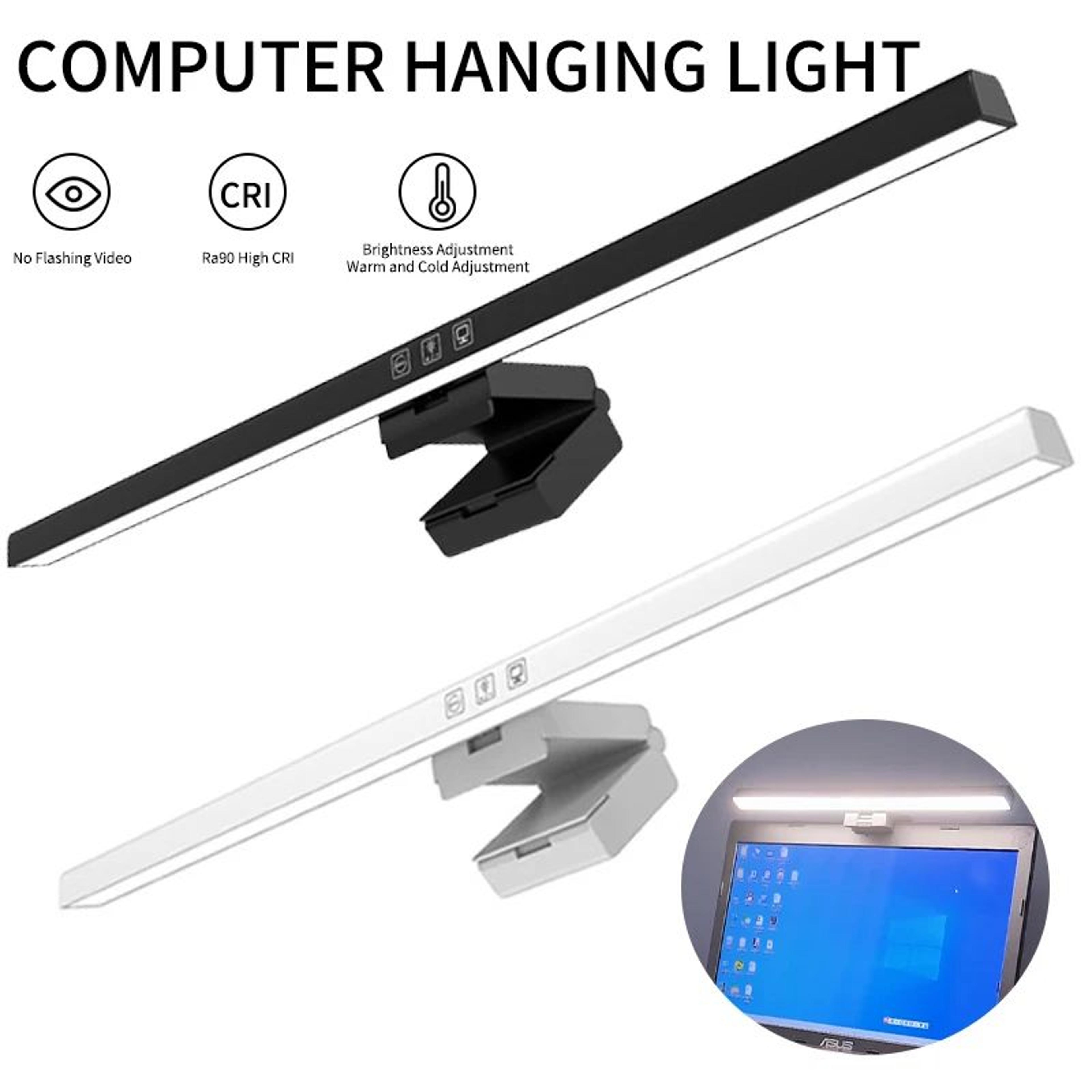 usb monitor light bar with stepless dimming and eye care desk lamp 50 cm