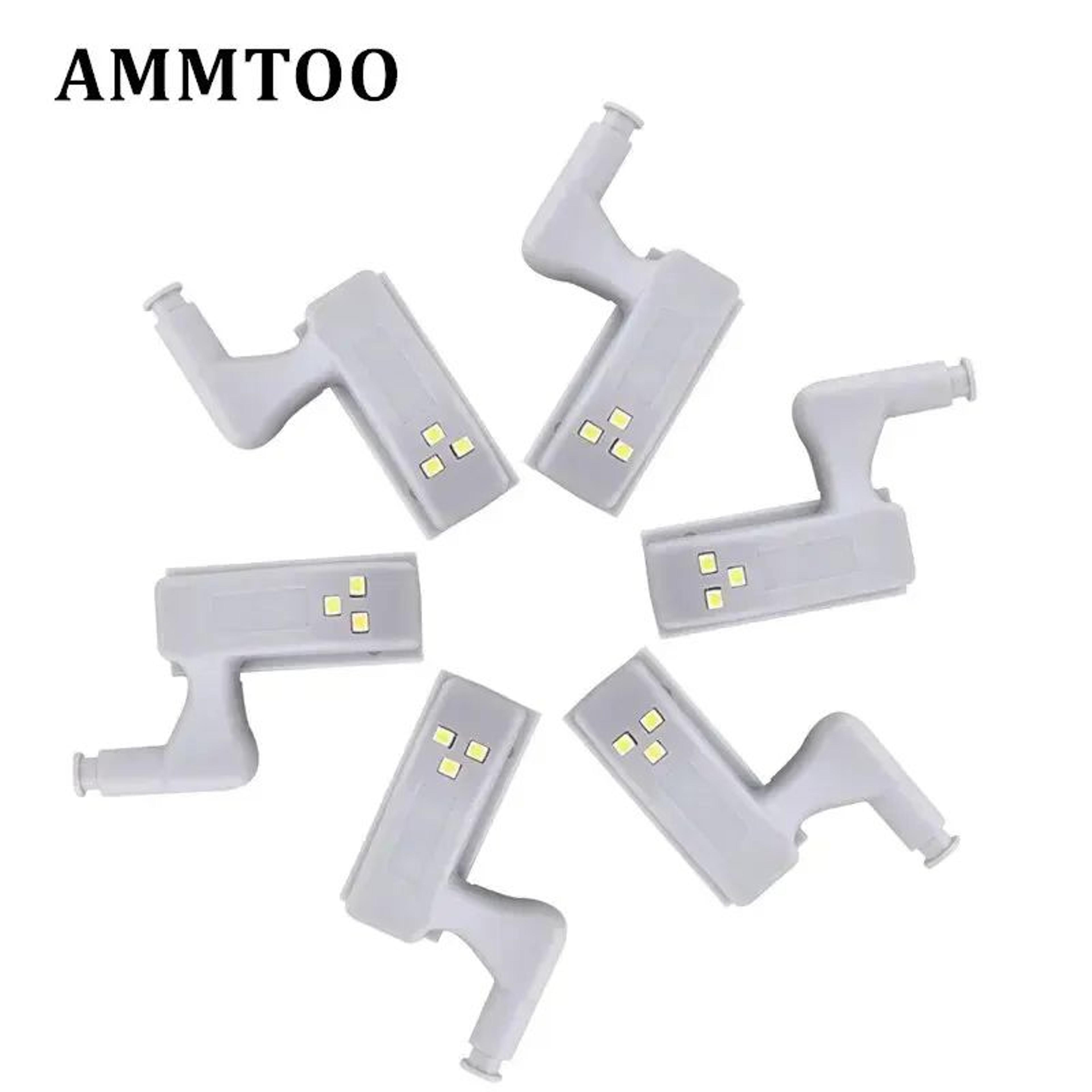smart led cabinet light 8 piece cabinet hinge light set for wardrobes closets and kitchen cabinets