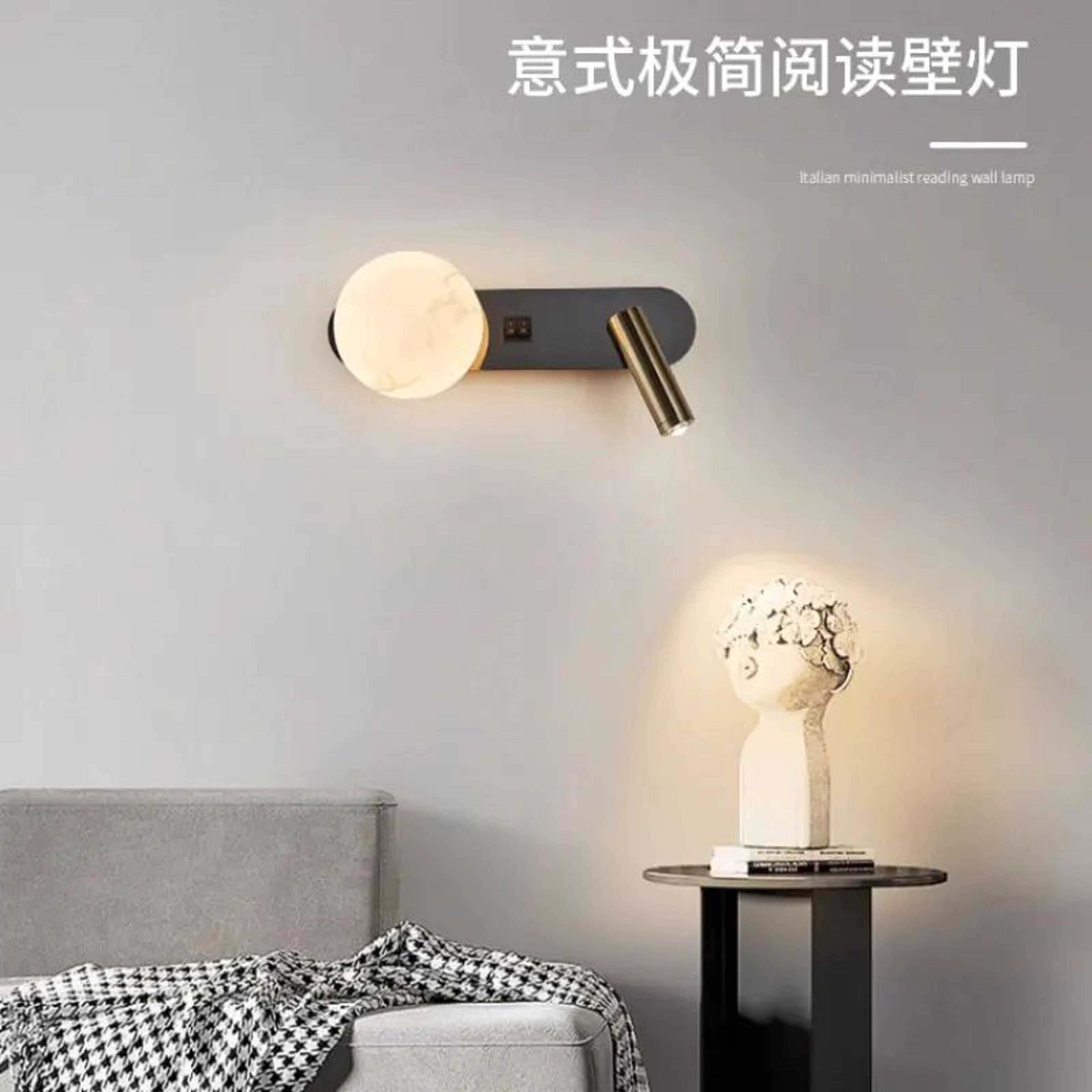nordic modern wall sconce led wall lamp for bedroom living room and hallway