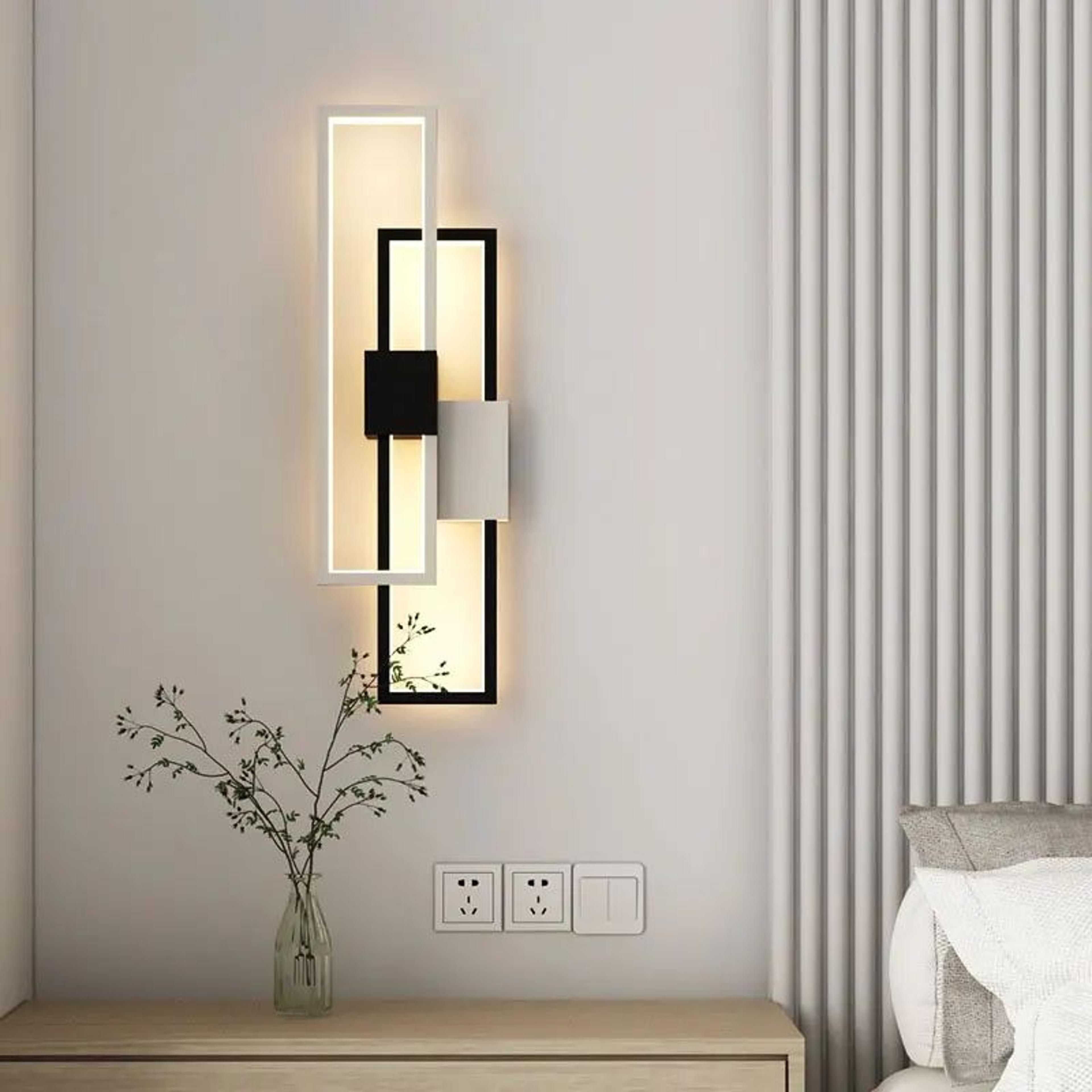 modern led wall sconce long linear bedside wall lamp for bedroom hallway living room