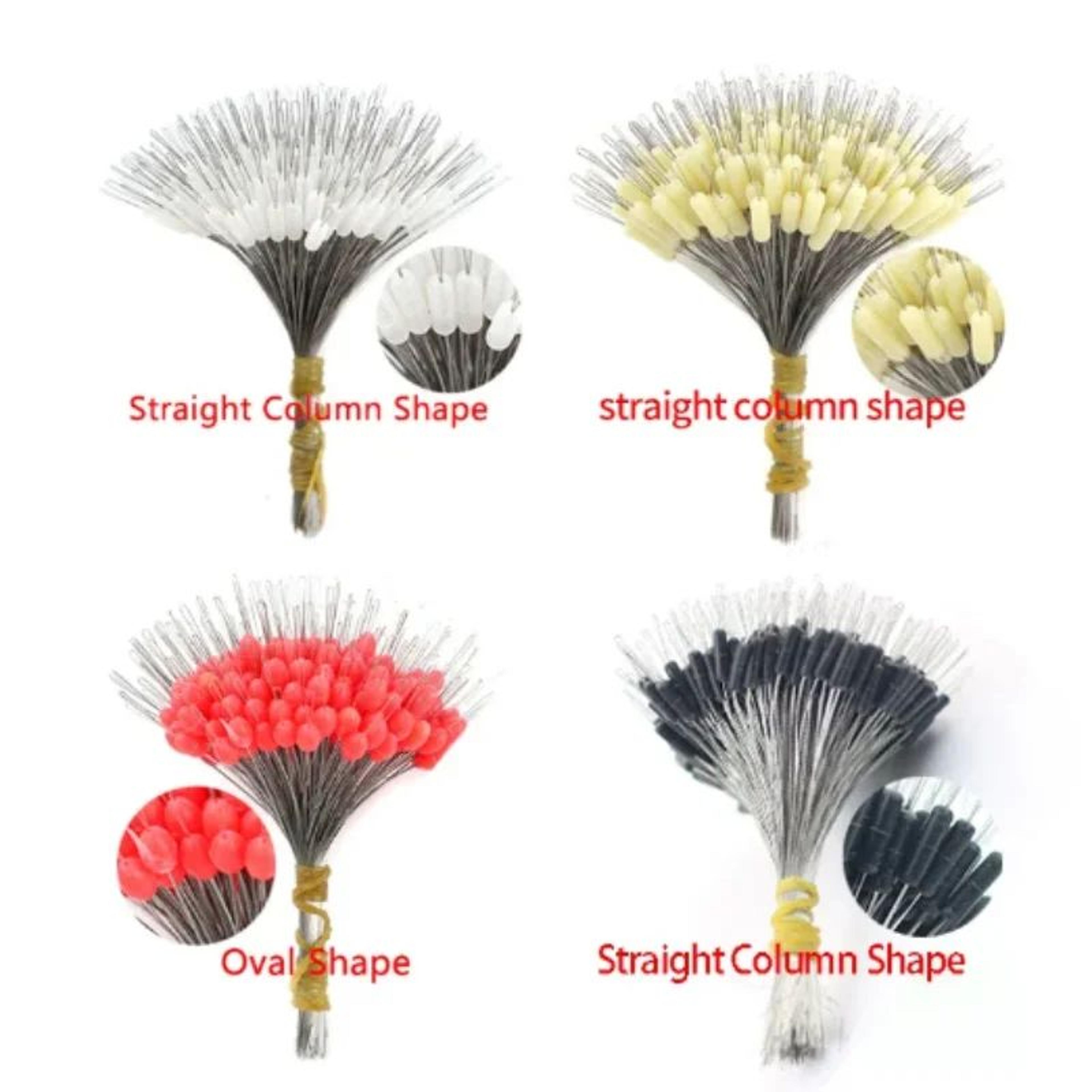 300 piece fishing line stopper silicone space beans for float and bobber rigs