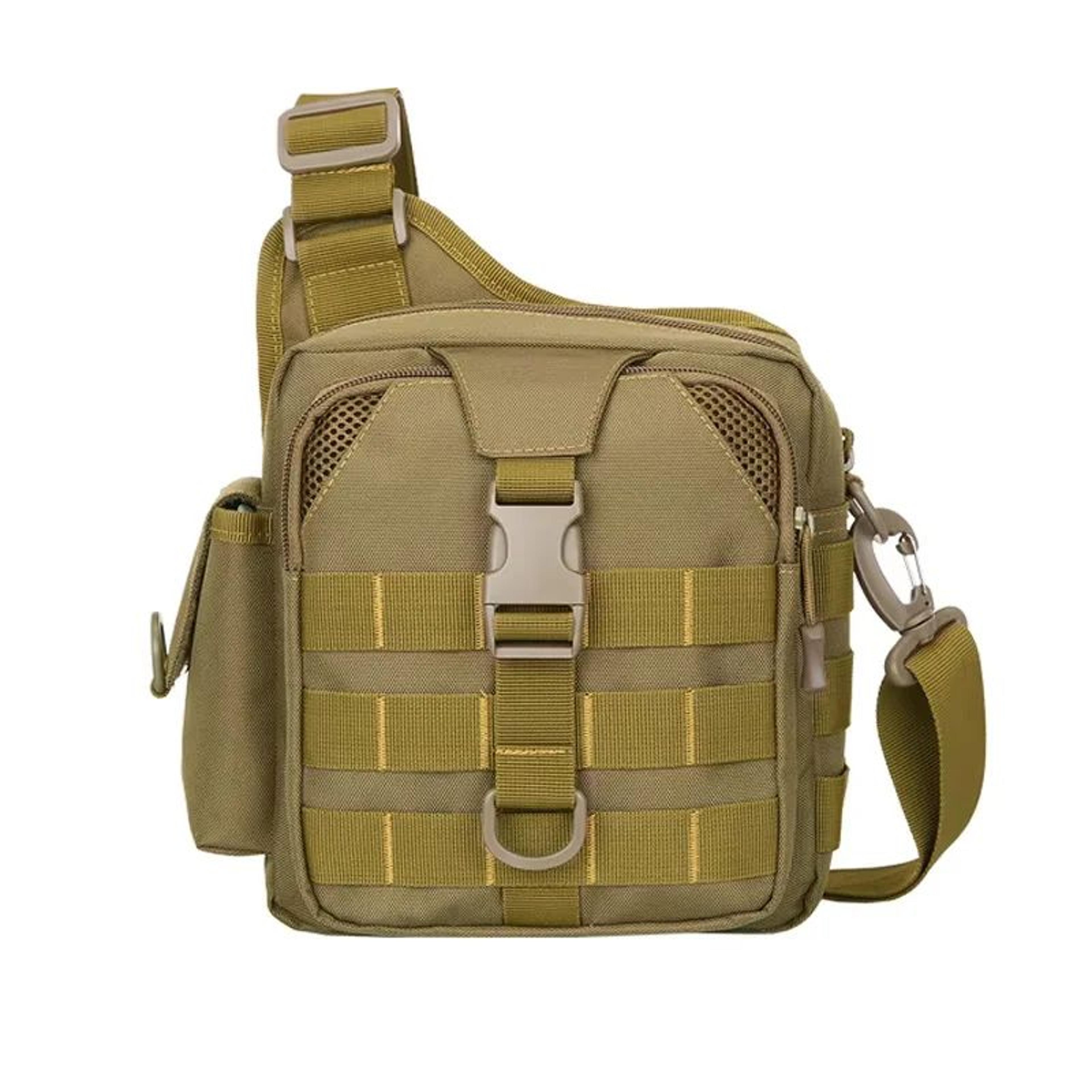 outdoor waterproof fishing backpack tactical crossbody gear bag for hiking camping and hunting