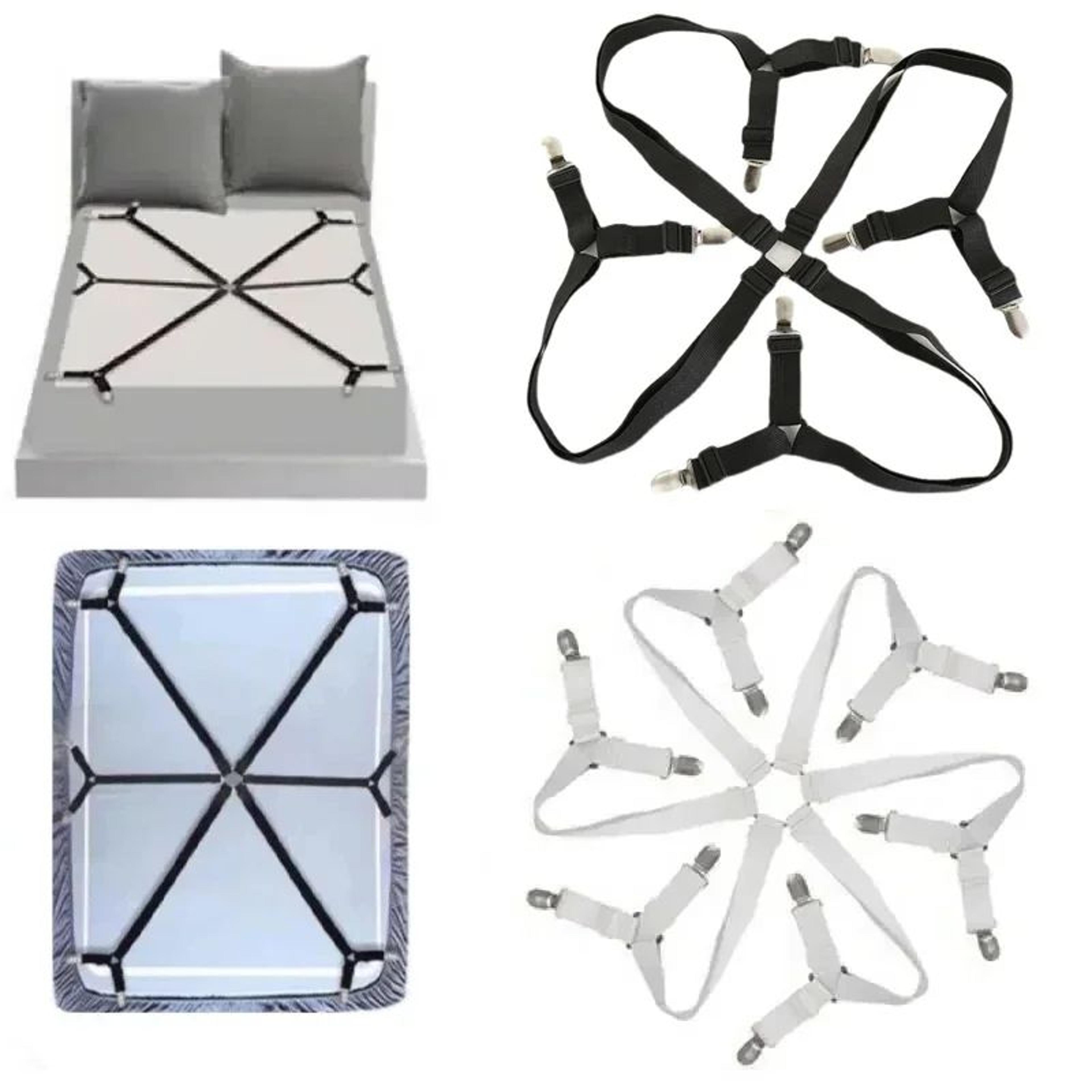 non slip bed sheet holder adjustable sheet fasteners for mattress sofa and tablecloth