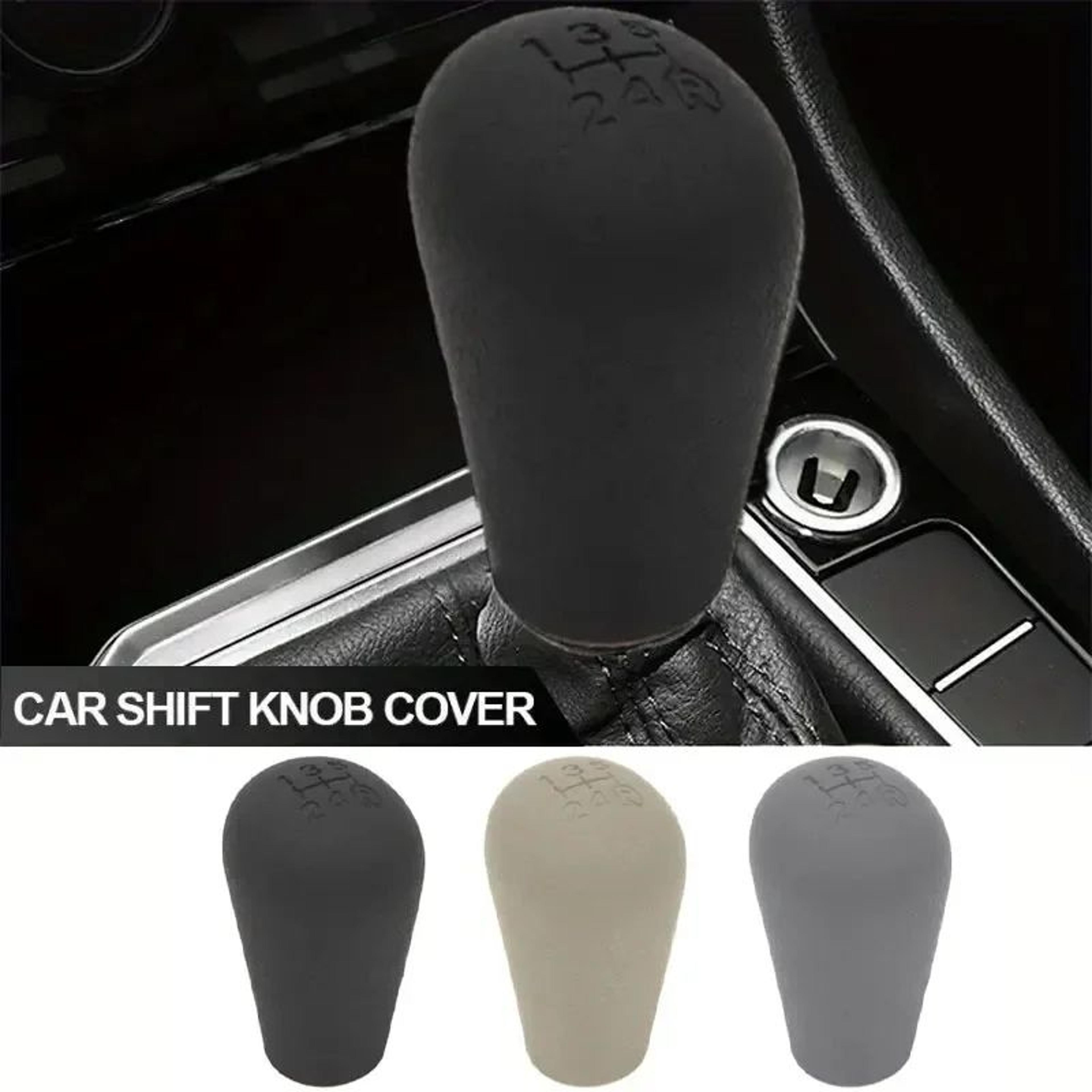 toyota silicone gear shift knob cover for corolla vios camry prado soft gear shift cover