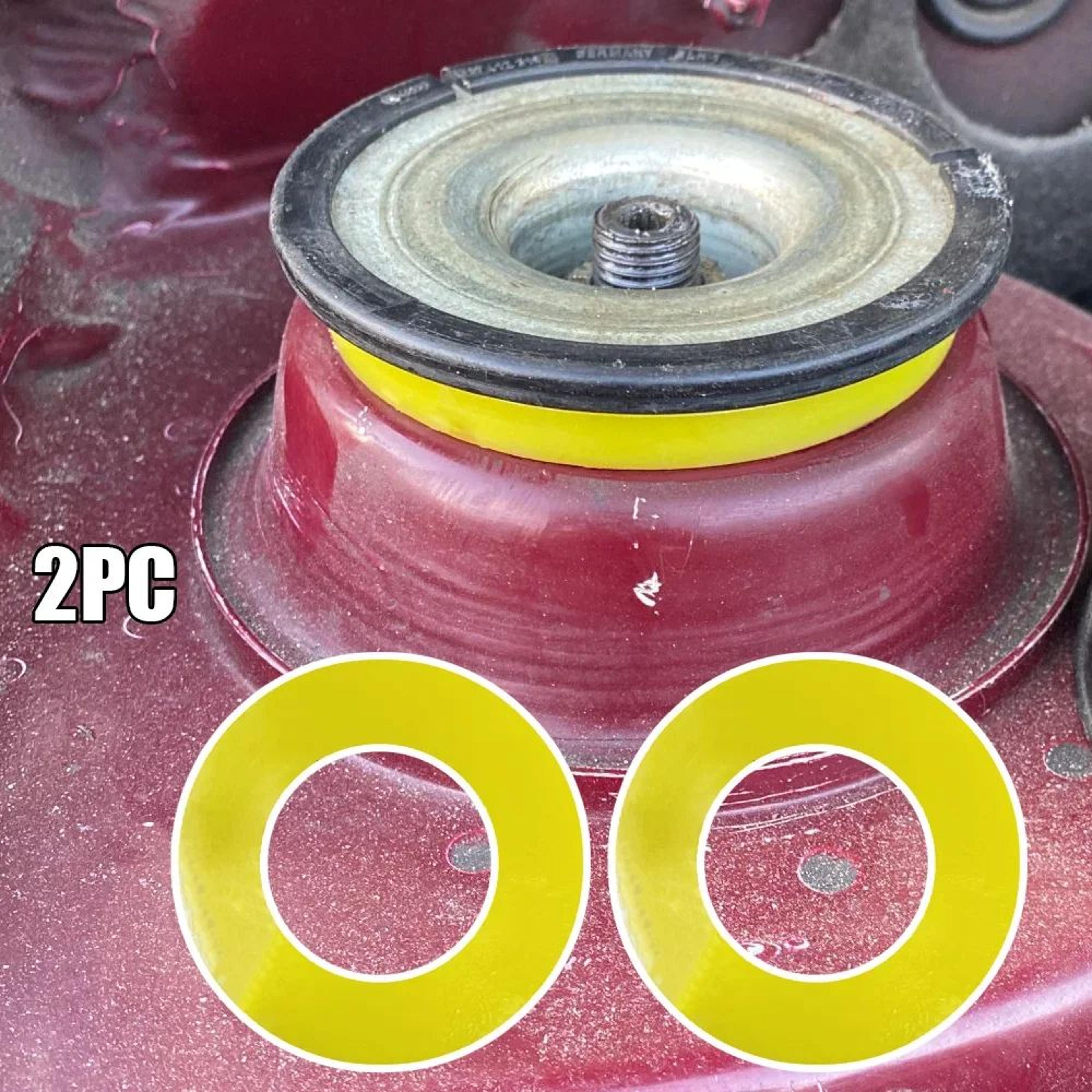 universal strut mount silencer pads suspension shock absorbing rubber bushings 2 pack
