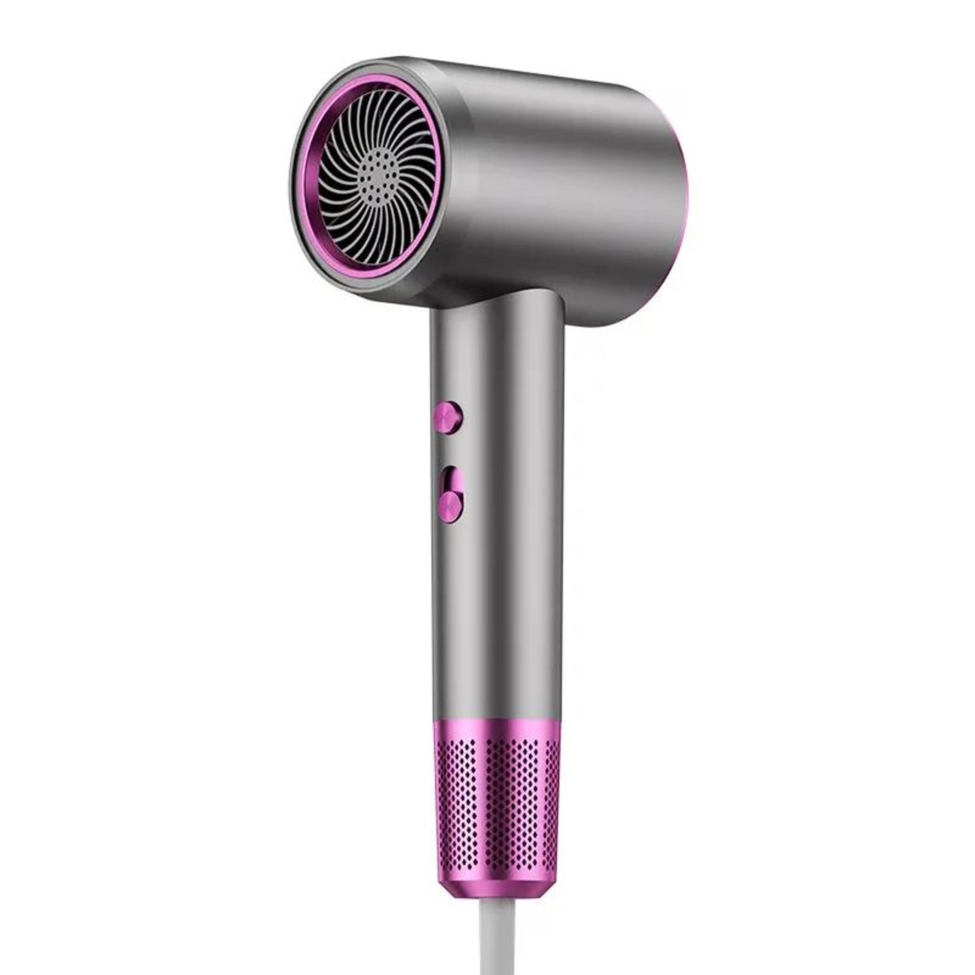 professional ionic hair dryer 2400w fast dry hair dryer with blue light hair care and dual safety protection