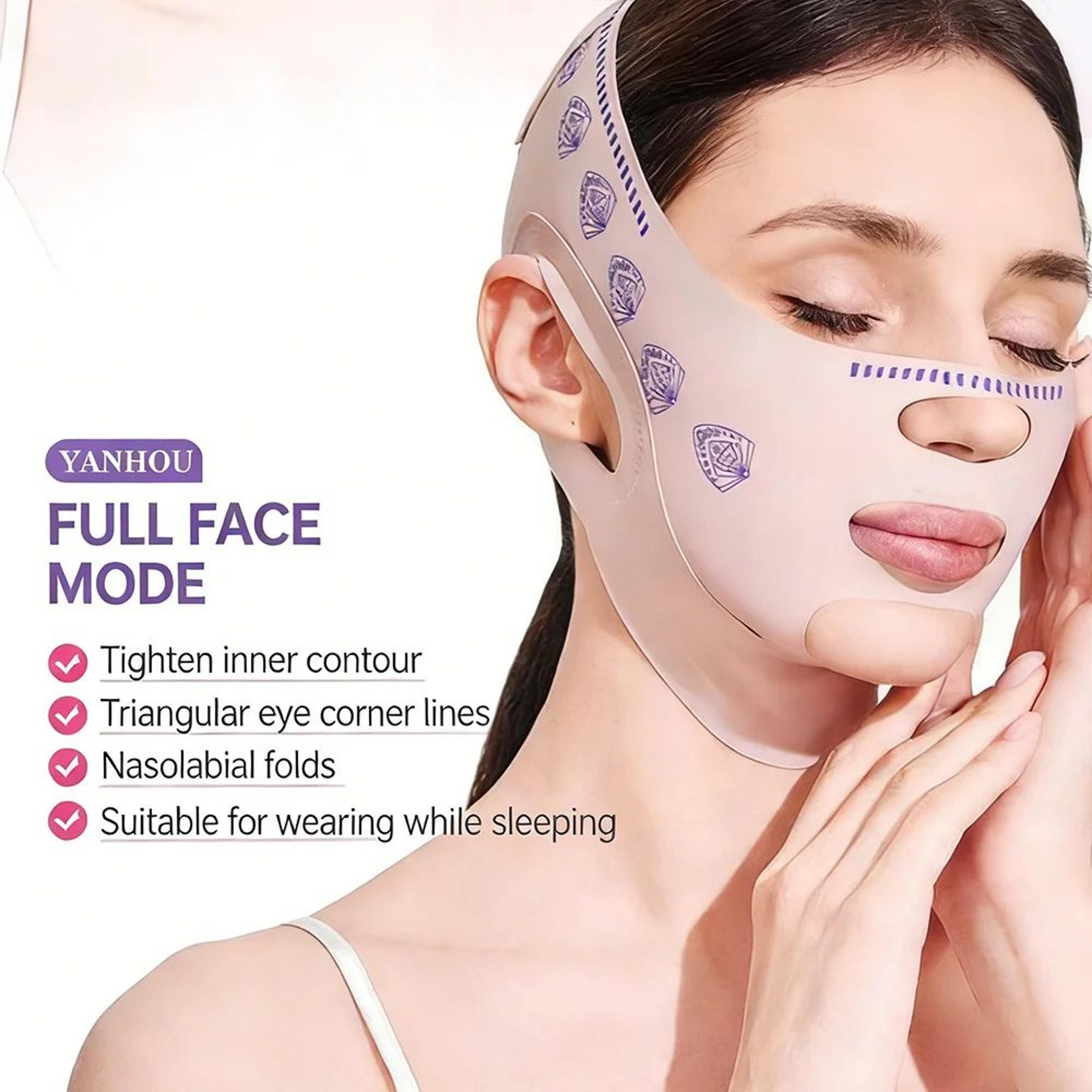 dreamlift face slimming strap adjustable v line face shaper for jawline support and chin contouring