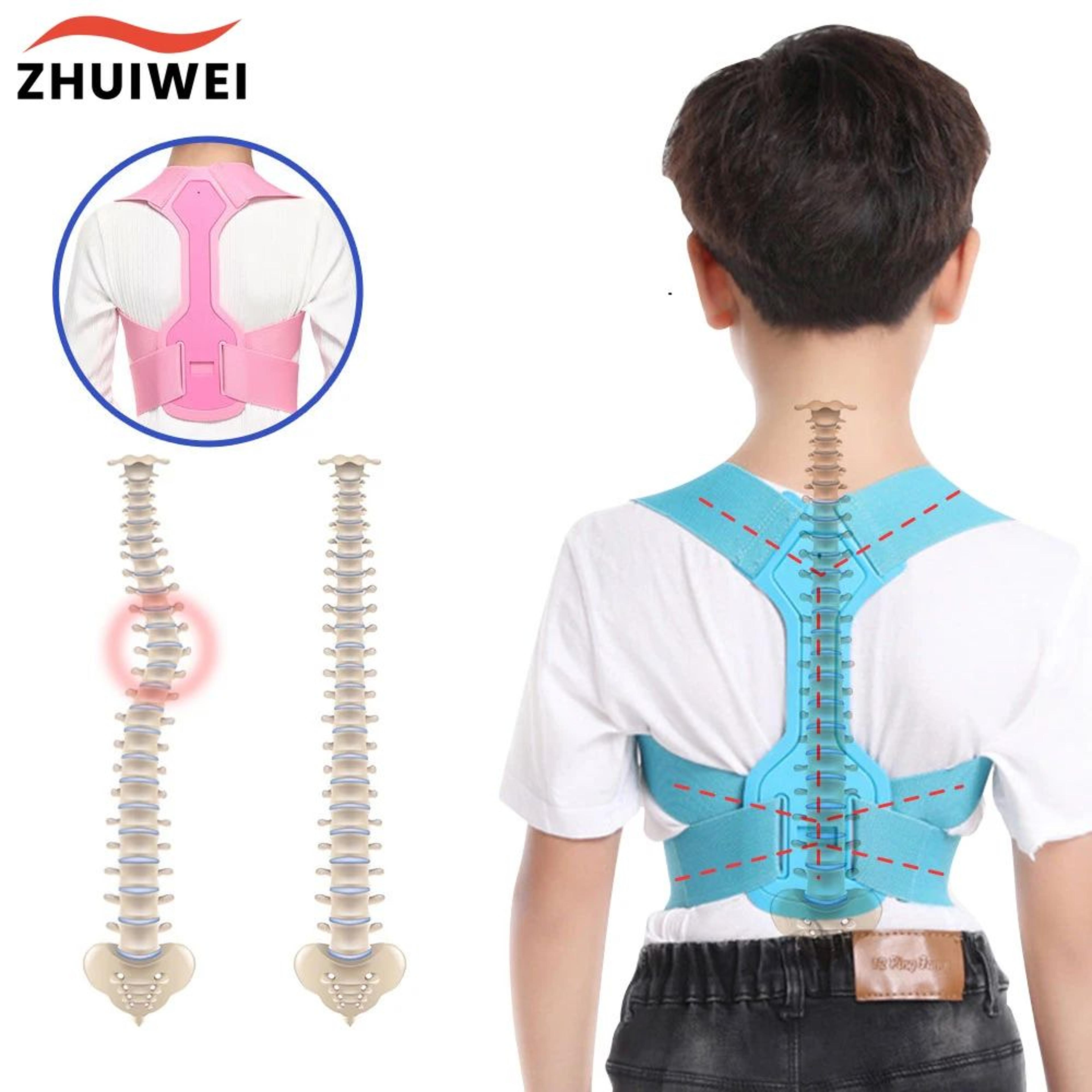 kids adjustable posture corrector back support brace for boys and girls shoulder alignment belt