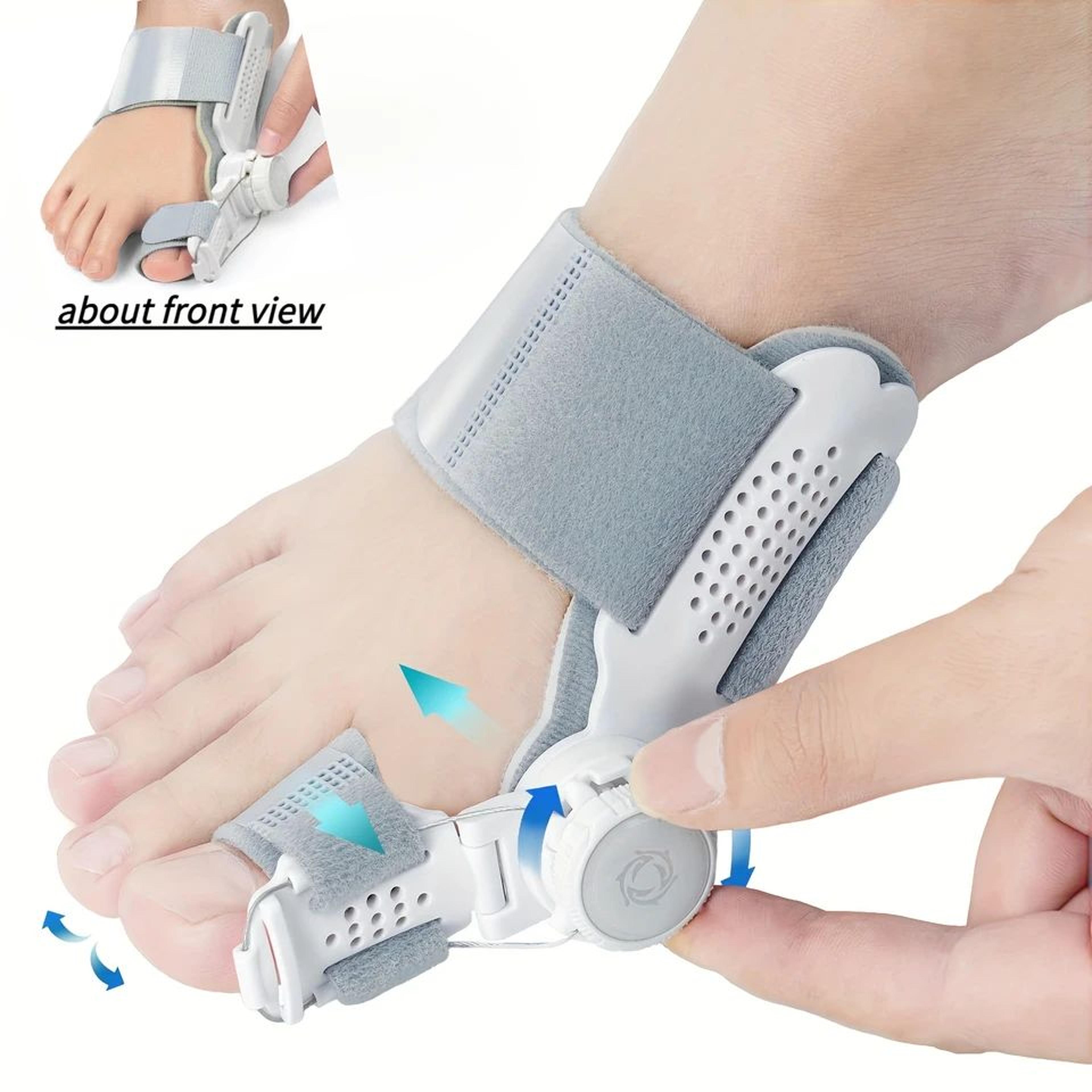adjustable toe corrector for overlapping toes with comfortable toe separator support