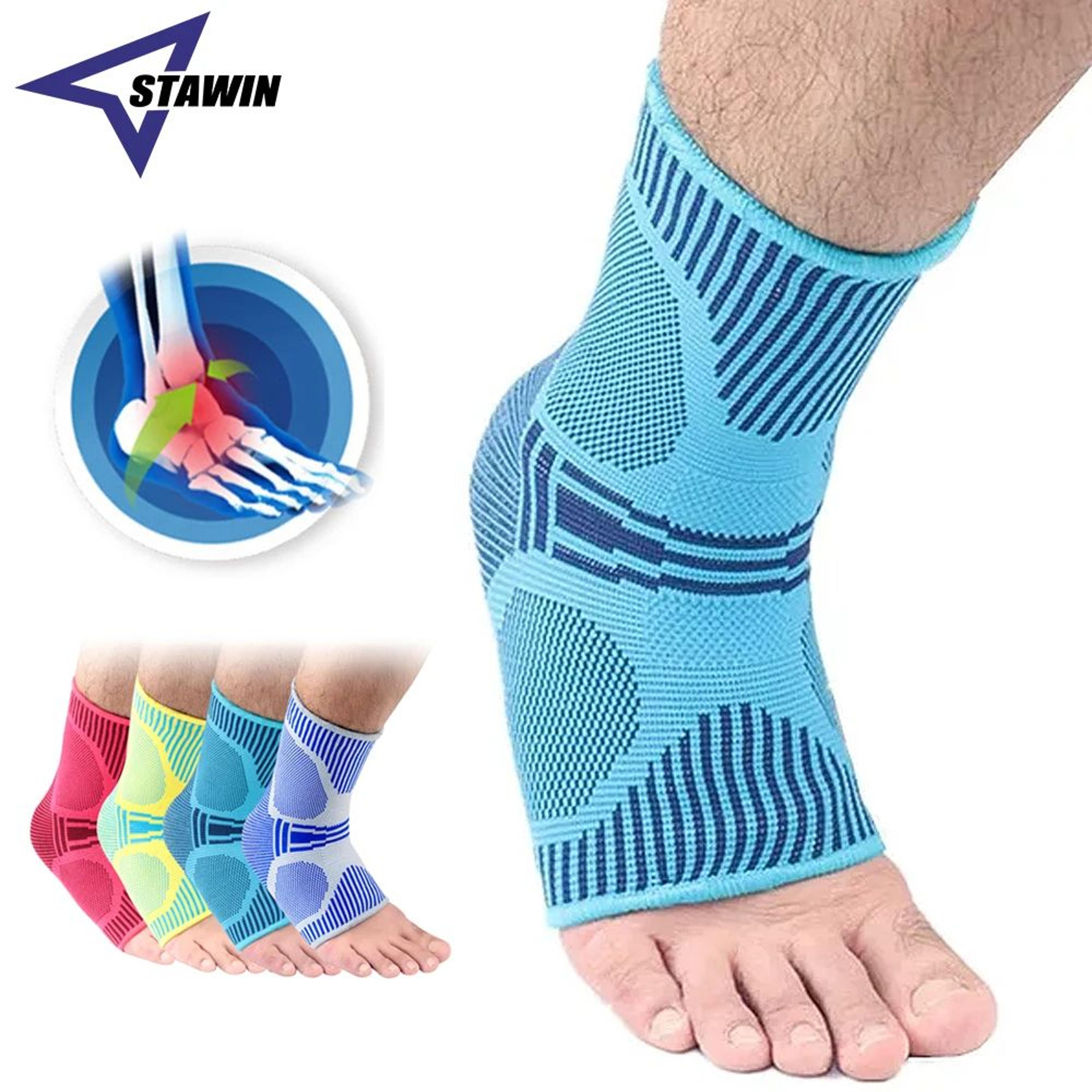 proflex ankle support brace compression sleeve for sports, running and everyday stability