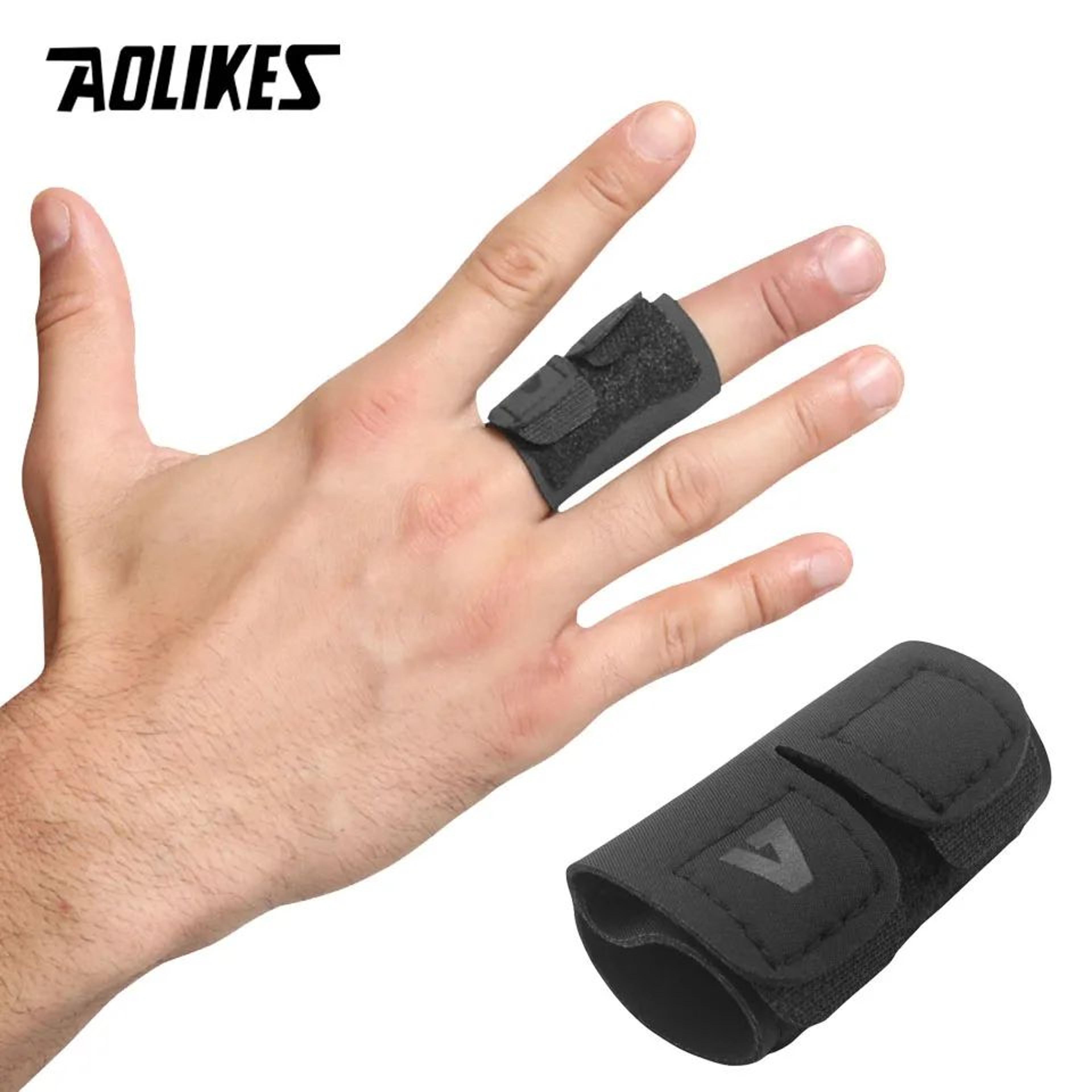 aolikes finger support brace compression finger protector for sports joint stability