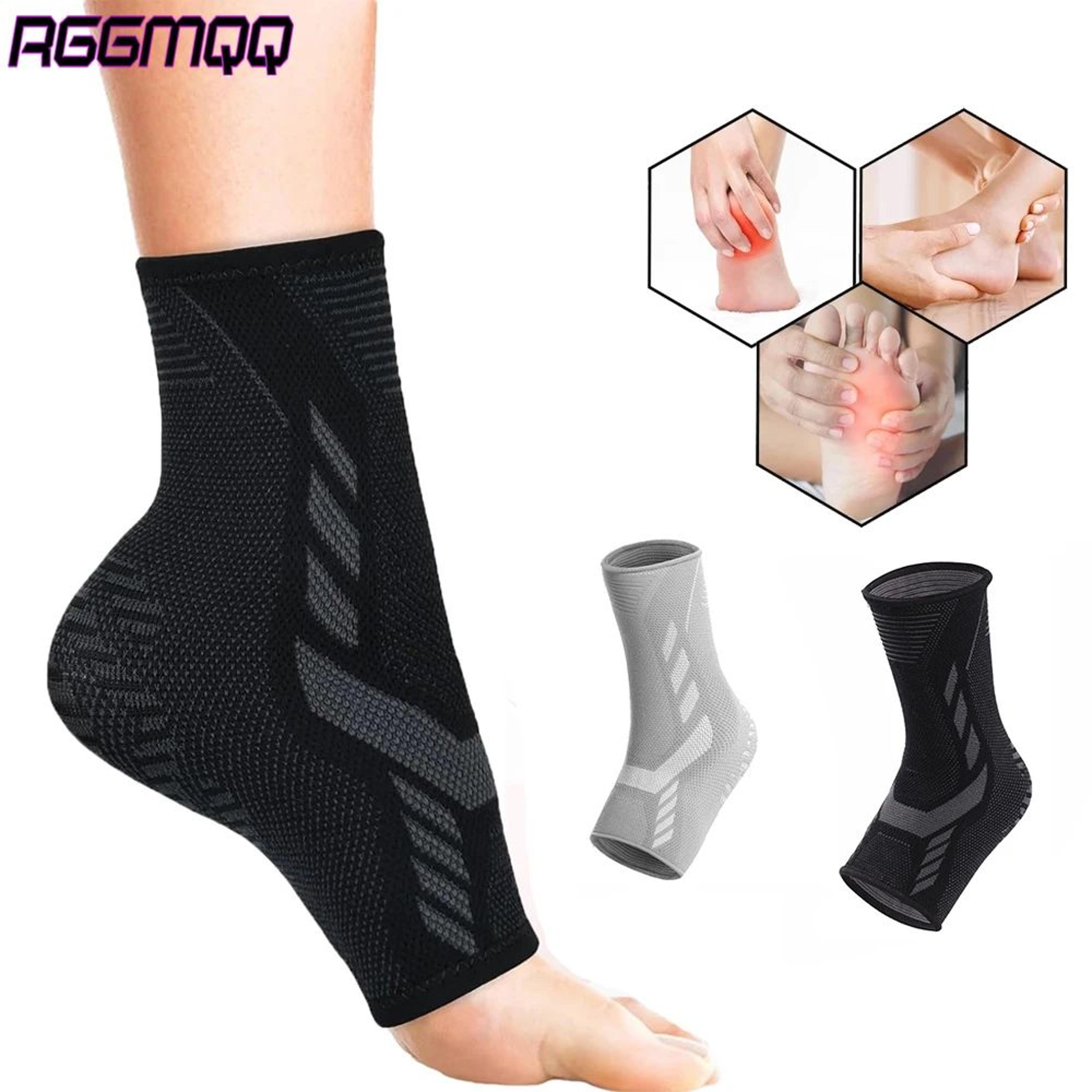 ankleflex adjustable ankle brace with compression support for achilles tendonitis and sprained ankle