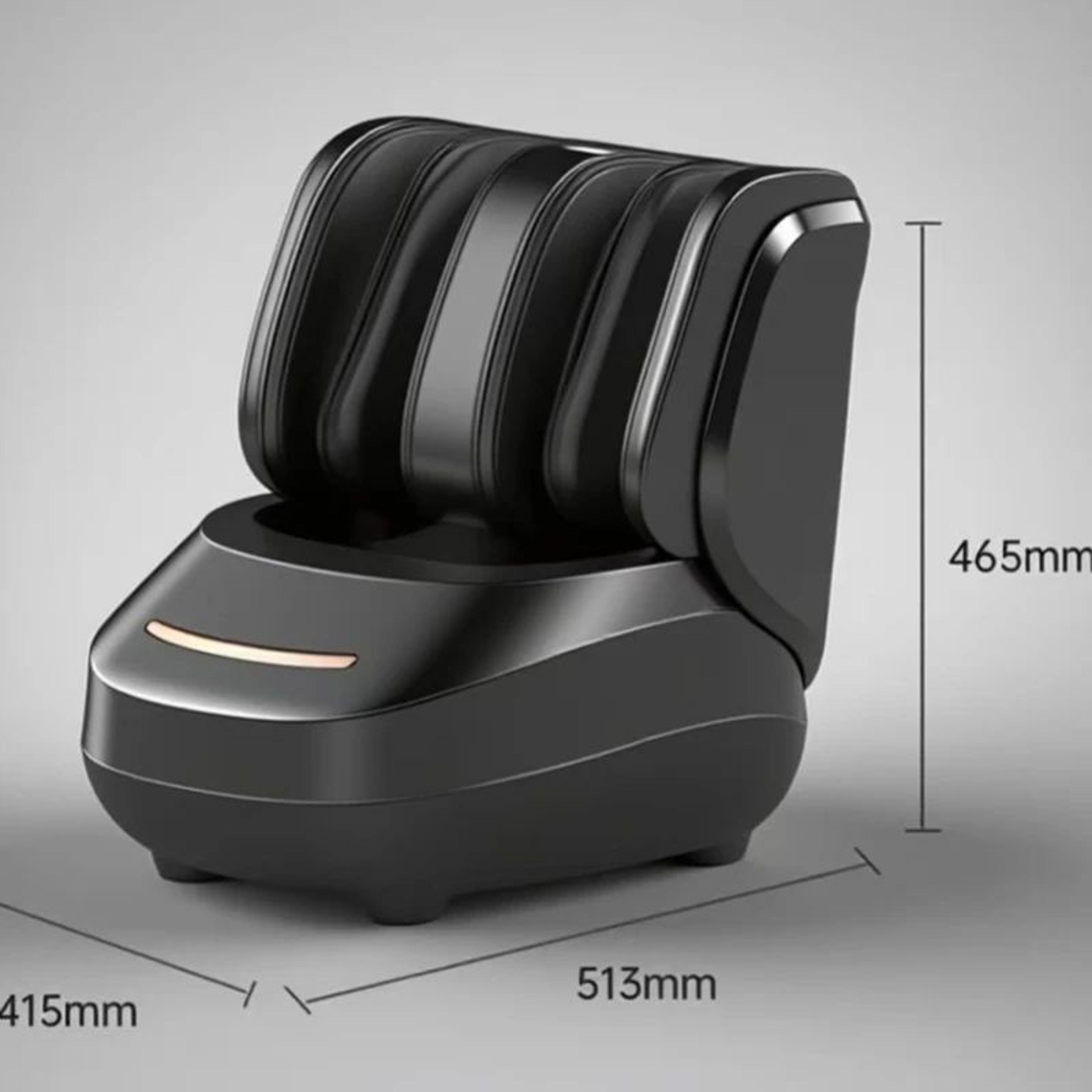 airpulse foot massager machine with heat, air compression and shiatsu foot massager kneading