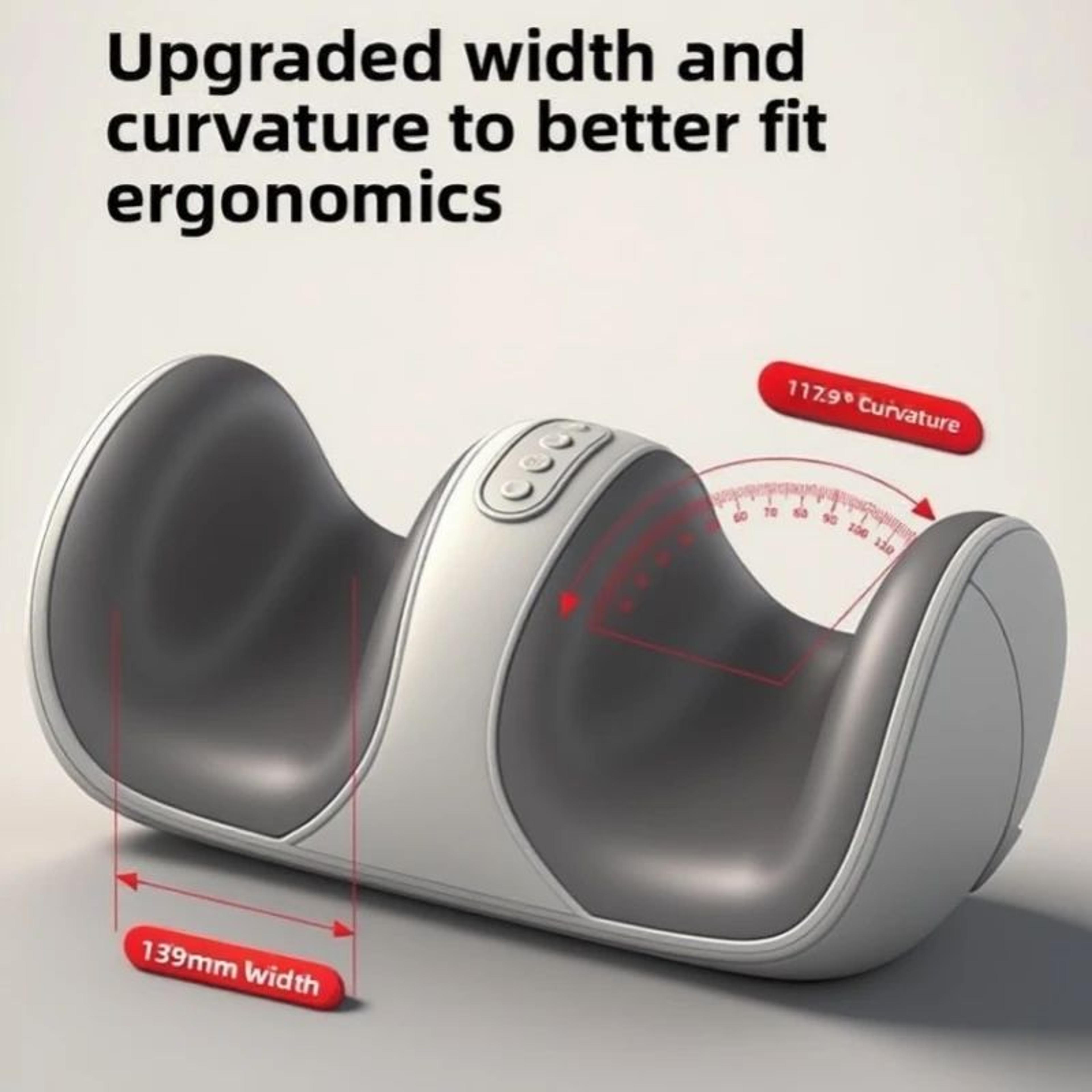 comfortstep foot massager with heat, shiatsu foot massager and calf relief