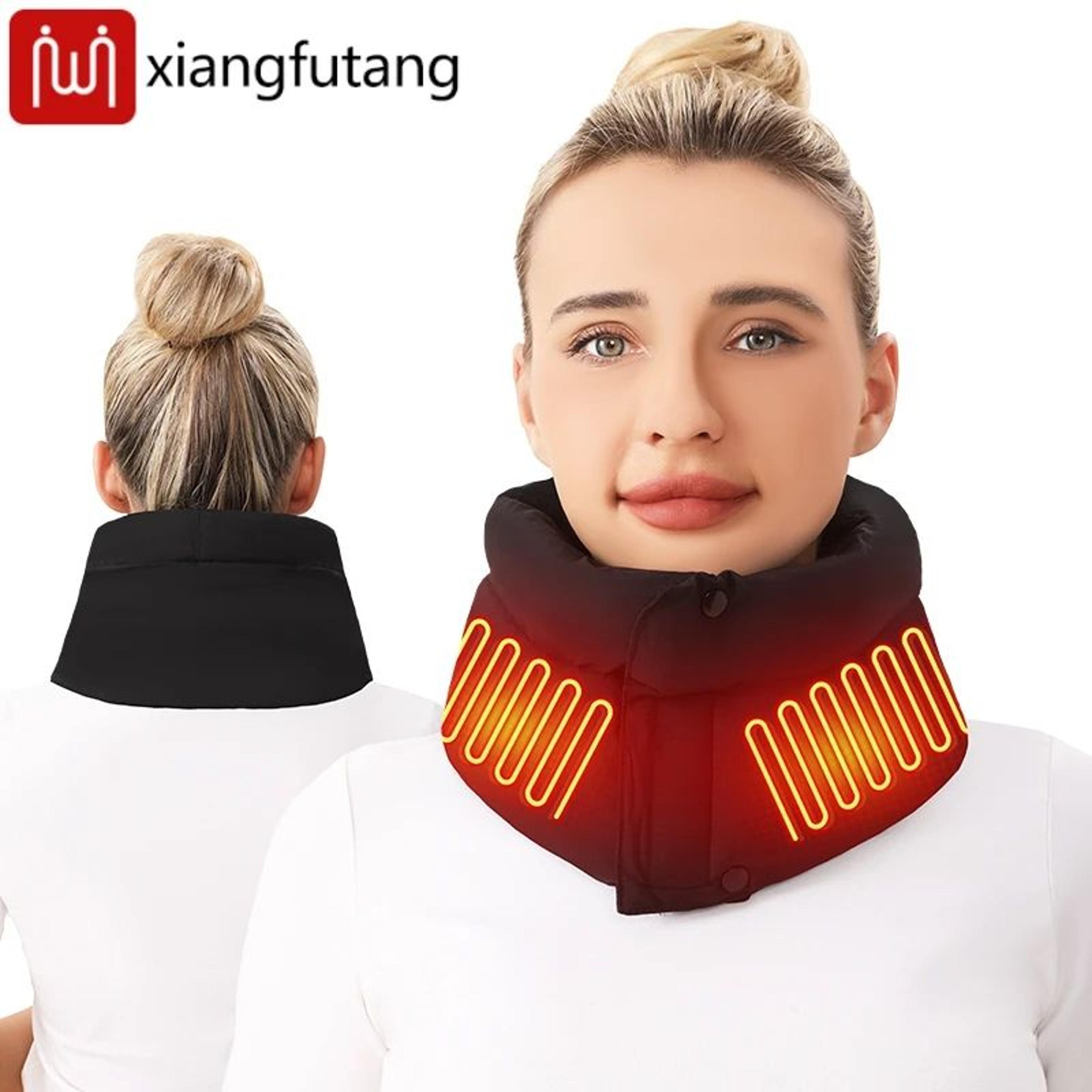 electric heated neck wrap usb heated scarf with 3 heat levels