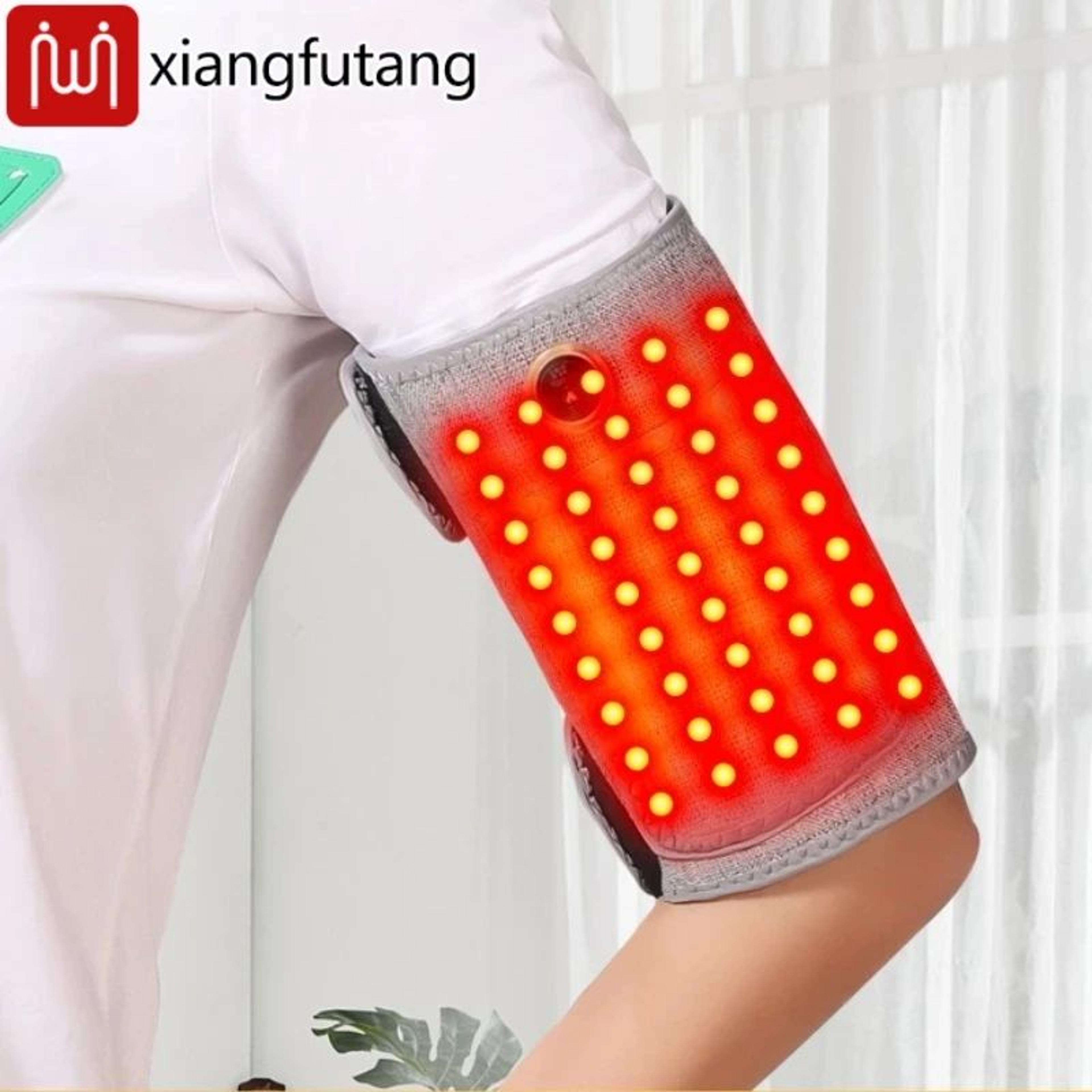 thermaarm heated arm wrap with vibration massager for muscle pain relief